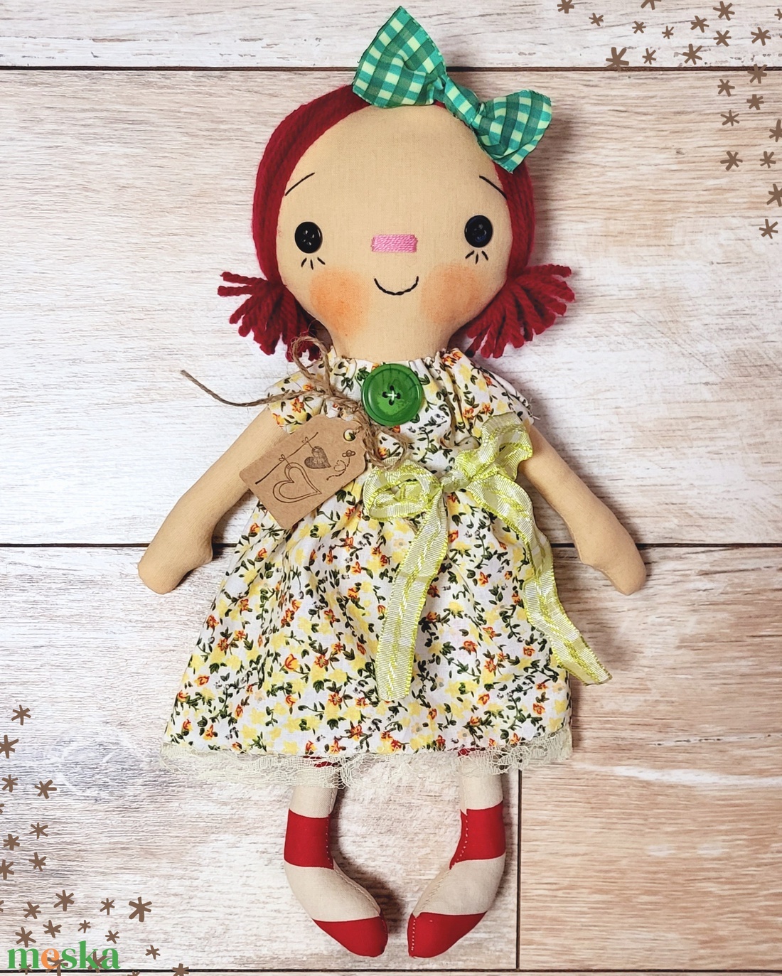 Baba, rongybaba, Raggedy Ann, dekoráció - otthon & életmód - babaszoba, gyerekszoba - babaszoba dekoráció - Meska.hu Baba, rongybaba, Raggedy Ann, dekoráció - otthon & életmód - babaszoba, gyerekszoba - babaszoba dekoráció - Meska.hu