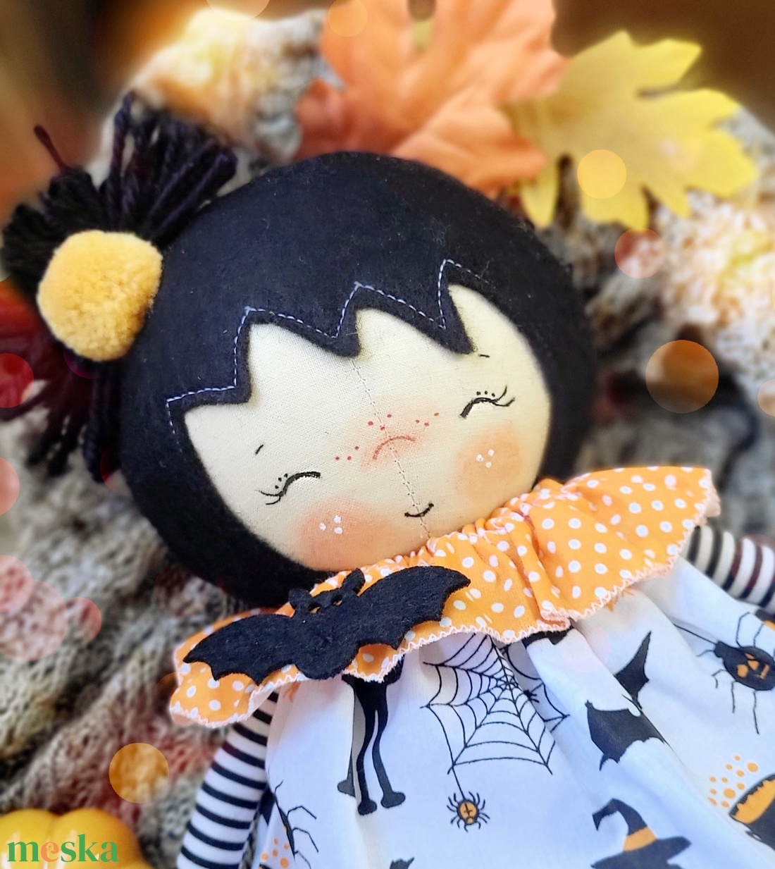 Halloween baba - játék & sport - baba & babaház - öltöztethető baba - Meska.hu Halloween baba - játék & sport - baba & babaház - öltöztethető baba - Meska.hu