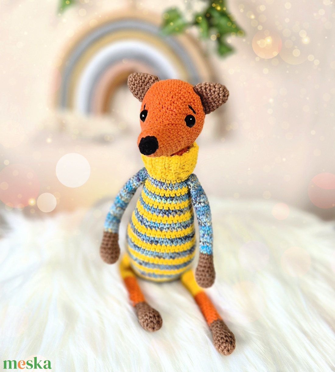 Horgolt róka, amigurumi róka - játék & sport - baba & babaház - baba - Meska.hu Horgolt róka, amigurumi róka - játék & sport - baba & babaház - baba - Meska.hu