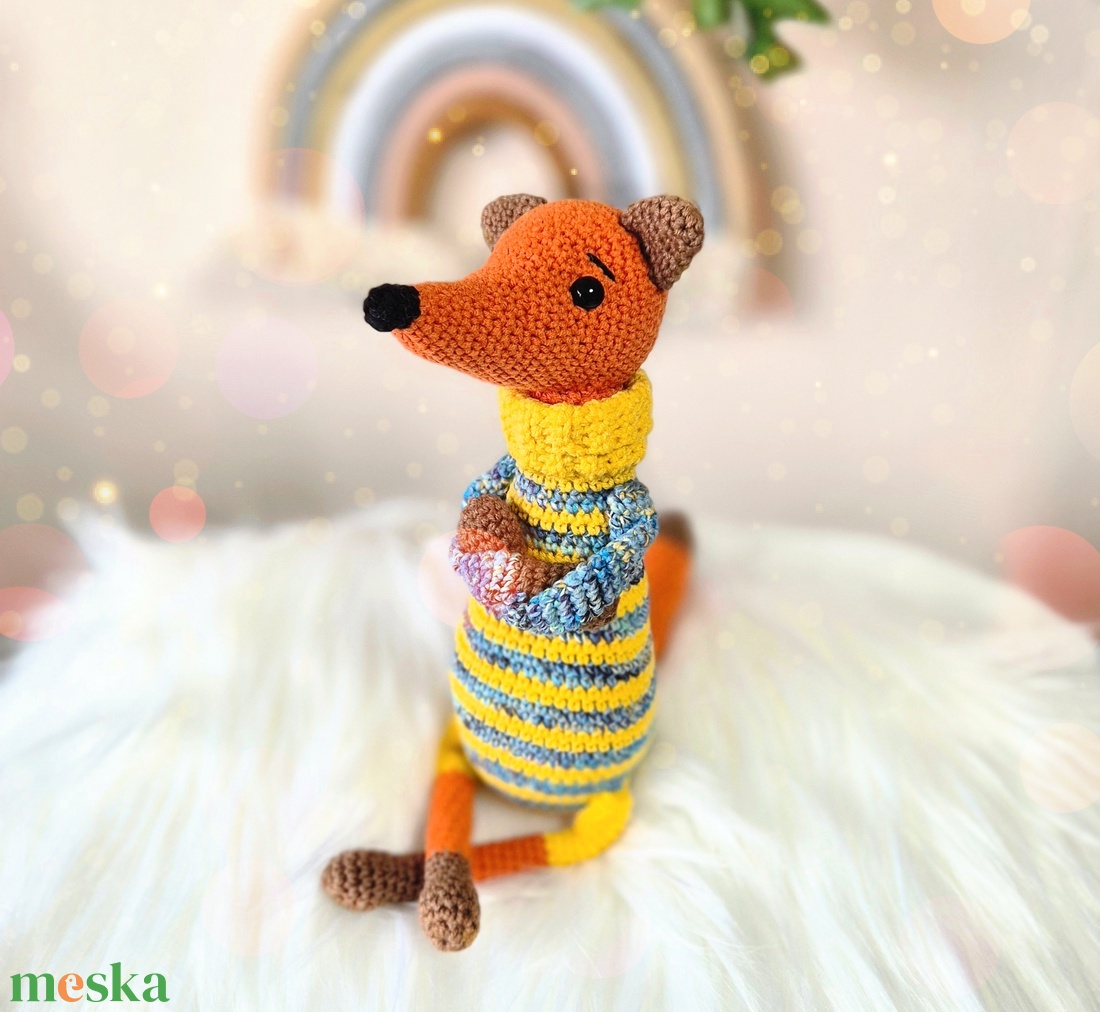 Horgolt róka, amigurumi róka - játék & sport - baba & babaház - baba - Meska.hu Horgolt róka, amigurumi róka - játék & sport - baba & babaház - baba - Meska.hu