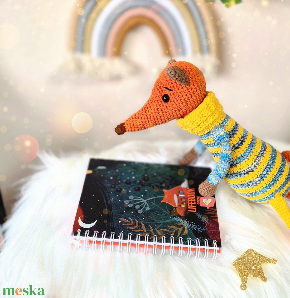 Horgolt róka, amigurumi róka - játék & sport - baba & babaház - baba - Meska.hu Horgolt róka, amigurumi róka - játék & sport - baba & babaház - baba - Meska.hu