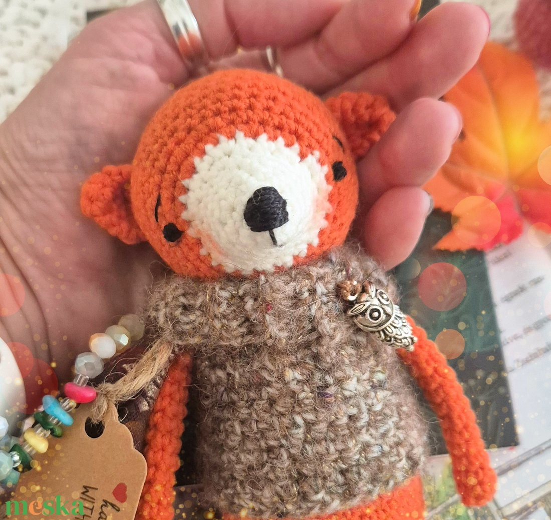 Horgolt róka, amigurumi róka - játék & sport - baba & babaház - baba - Meska.hu Horgolt róka, amigurumi róka - játék & sport - baba & babaház - baba - Meska.hu
