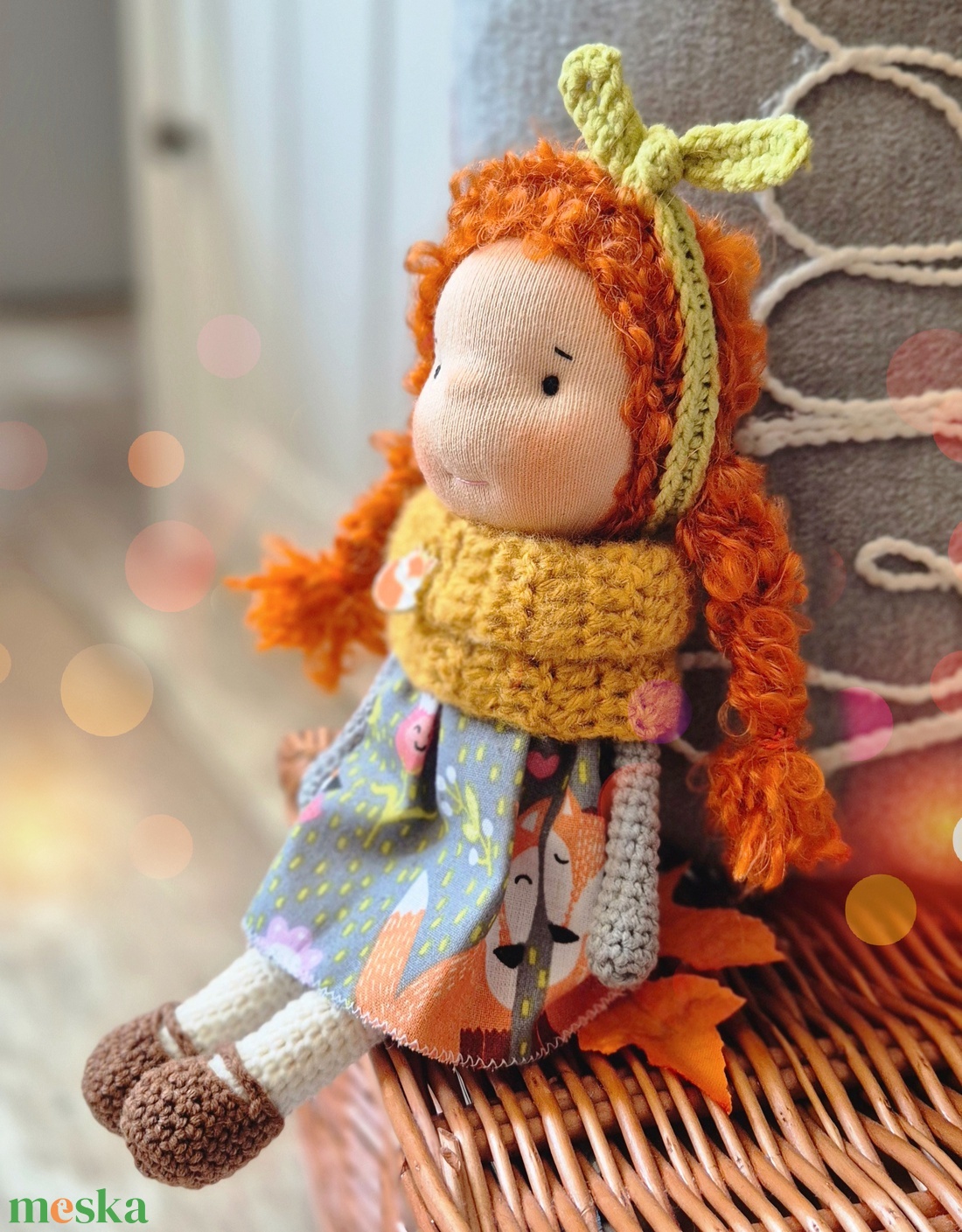 Rozi horgolt testű waldorf baba - játék & sport - baba & babaház - baba - Meska.hu Rozi horgolt testű waldorf baba - játék & sport - baba & babaház - baba - Meska.hu