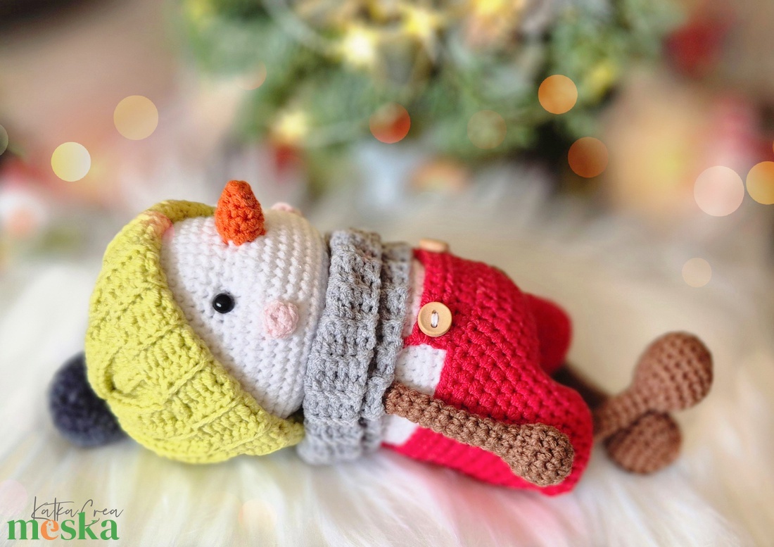 Horgolt hóember, amigurumi hóember - játék & sport - plüssállat & játékfigura - más figura - Meska.hu Horgolt hóember, amigurumi hóember - játék & sport - plüssállat & játékfigura - más figura - Meska.hu