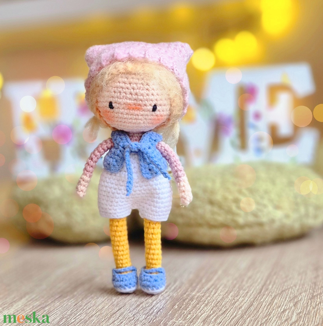 Horgolt baba, amigurumi baba, tavaszi dekoráció, öltöztethető baba - játék & sport - baba & babaház - baba - Meska.hu Horgolt baba, amigurumi baba, tavaszi dekoráció, öltöztethető baba - játék & sport - baba & babaház - baba - Meska.hu