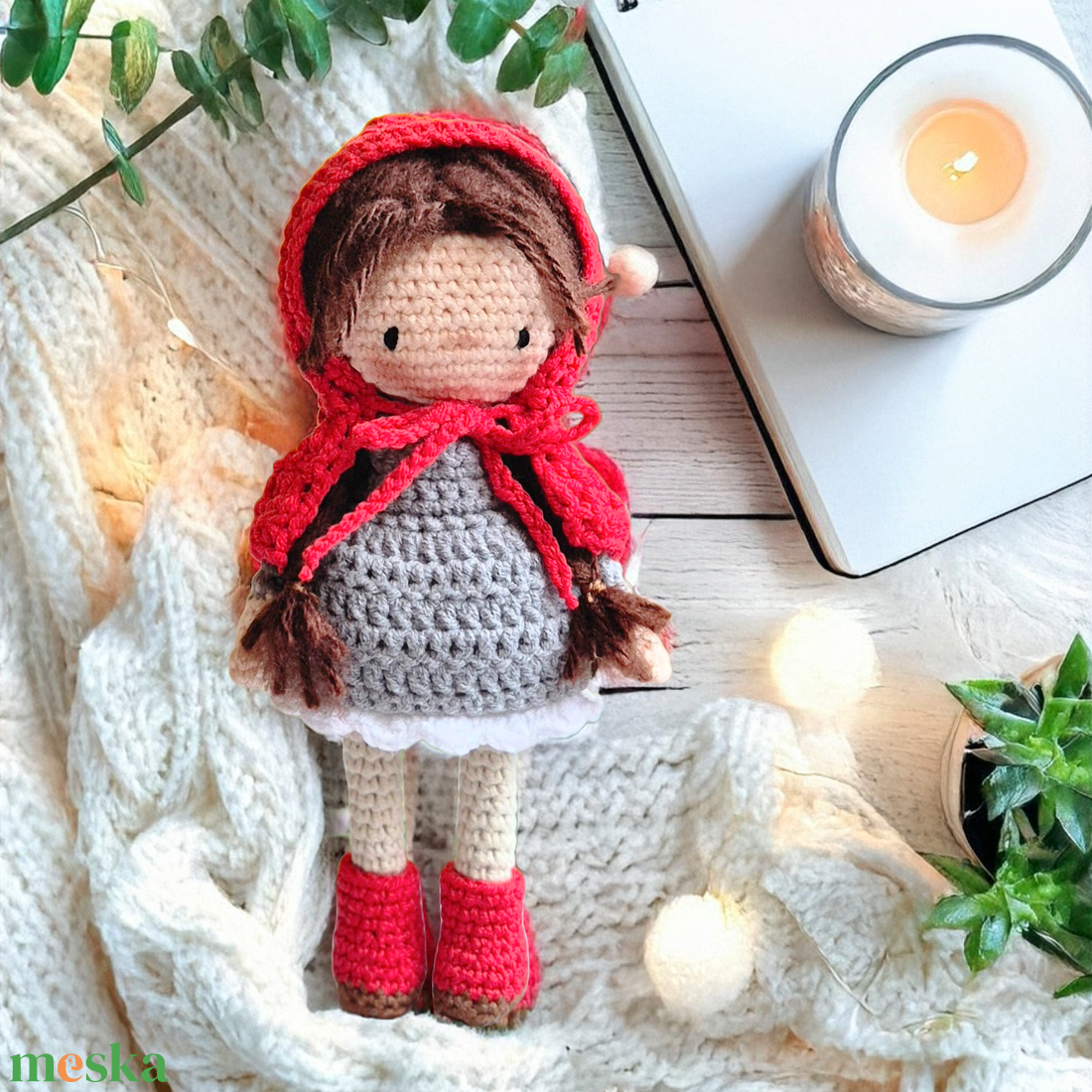 Piroska horgolt baba, amigurumi baba, öltöztethető baba - játék & sport - baba & babaház - baba - Meska.hu Piroska horgolt baba, amigurumi baba, öltöztethető baba - játék & sport - baba & babaház - baba - Meska.hu