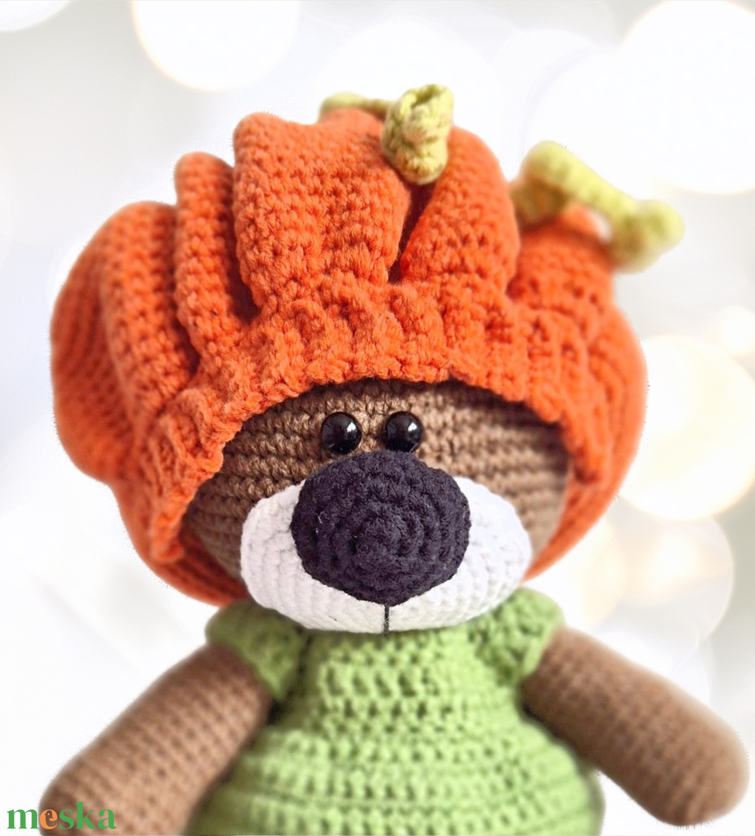 Horgolt maci, amigurumi medve, tök, halloween, őszi dekoráció - játék & sport - plüssállat & játékfigura - maci - Meska.hu Horgolt maci, amigurumi medve, tök, halloween, őszi dekoráció - játék & sport - plüssállat & játékfigura - maci - Meska.hu