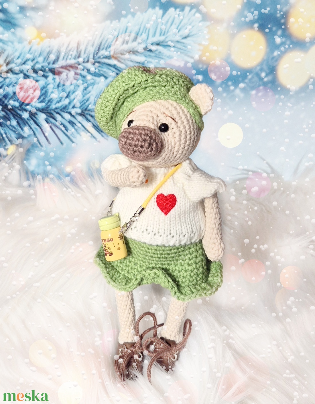 Horgolt maci, amigurumi jegesmedve - játék & sport - plüssállat & játékfigura - maci - Meska.hu Horgolt maci, amigurumi jegesmedve - játék & sport - plüssállat & játékfigura - maci - Meska.hu