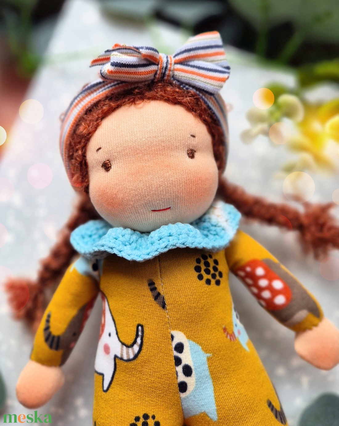 Luca waldorf baba, plüss baba - játék & sport - baba & babaház - baba - Meska.hu