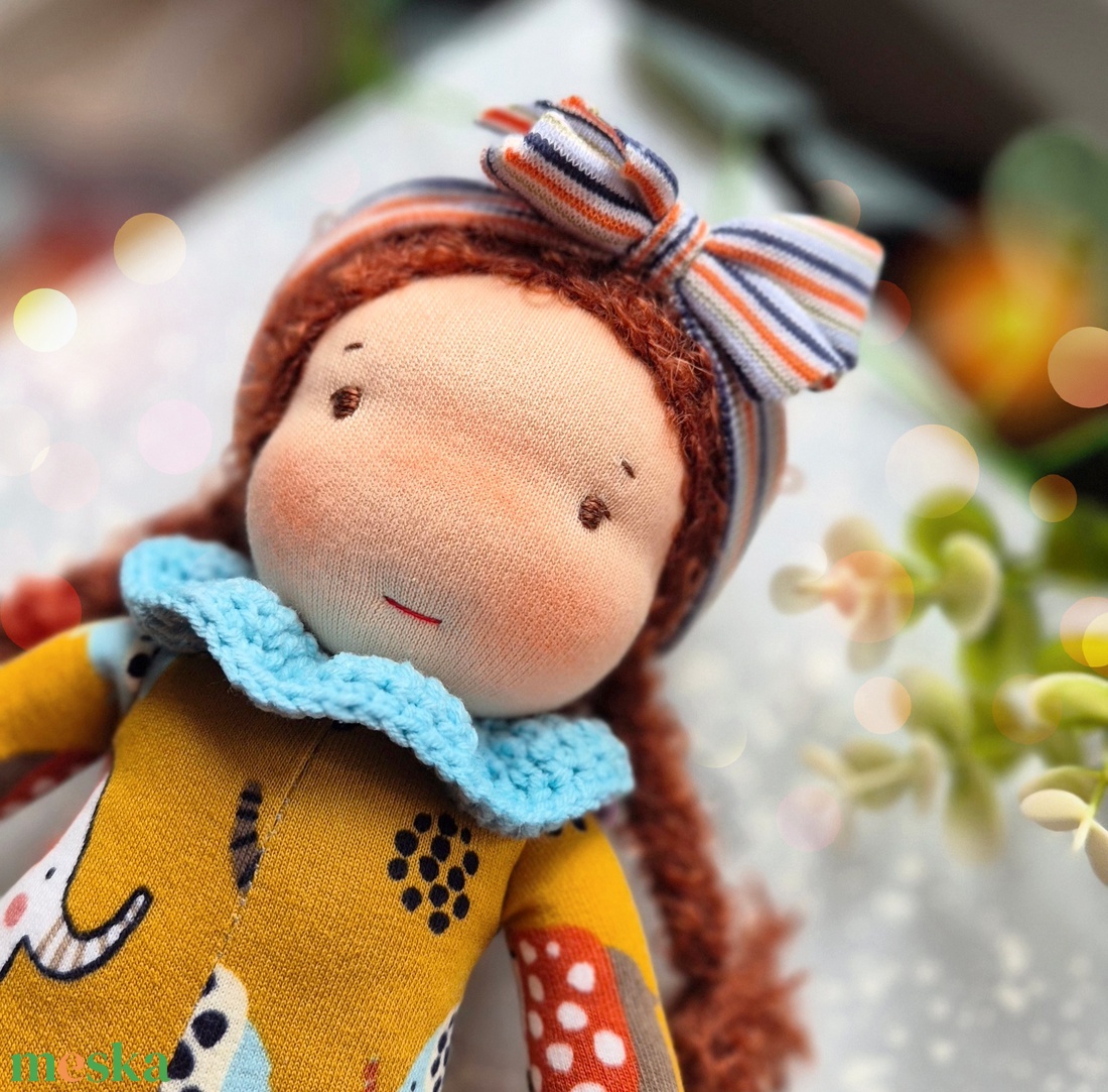 Luca waldorf baba, plüss baba - játék & sport - baba & babaház - baba - Meska.hu