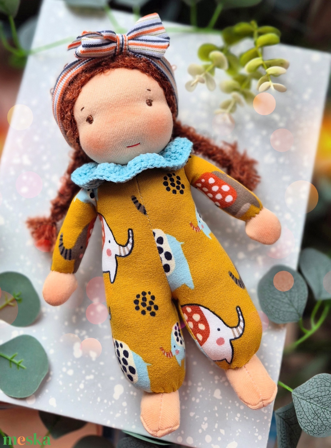 Luca waldorf baba, plüss baba - játék & sport - baba & babaház - baba - Meska.hu