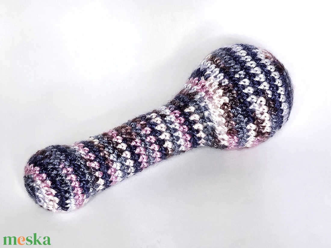 Horgolt csörgő - baba - mama - baba játékok - csörgő - Meska.hu