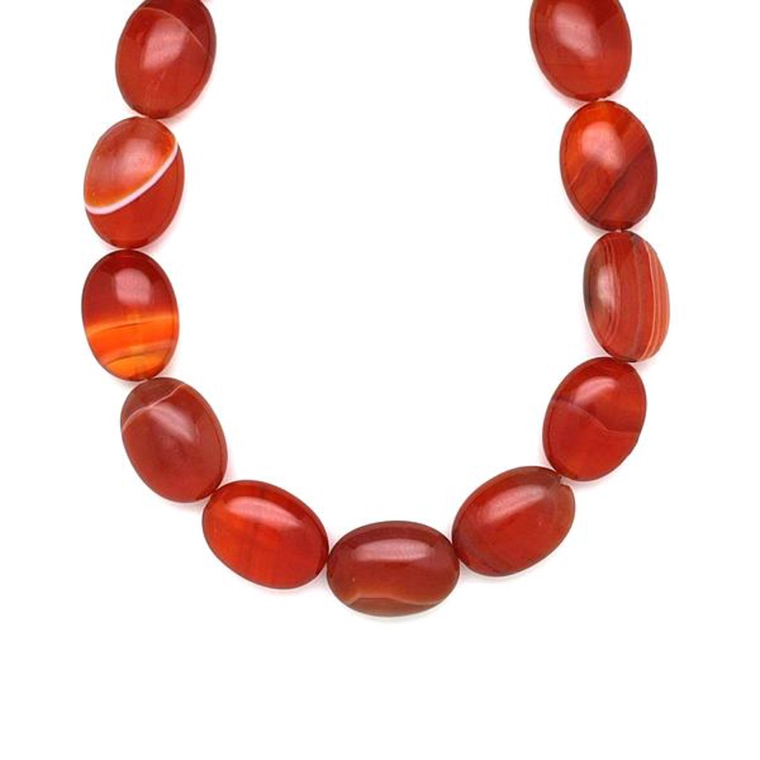 Karneol ovál 13x18mm - kellékek & szerszámok - ásvány alapanyag - ásványfüzér - Meska.hu