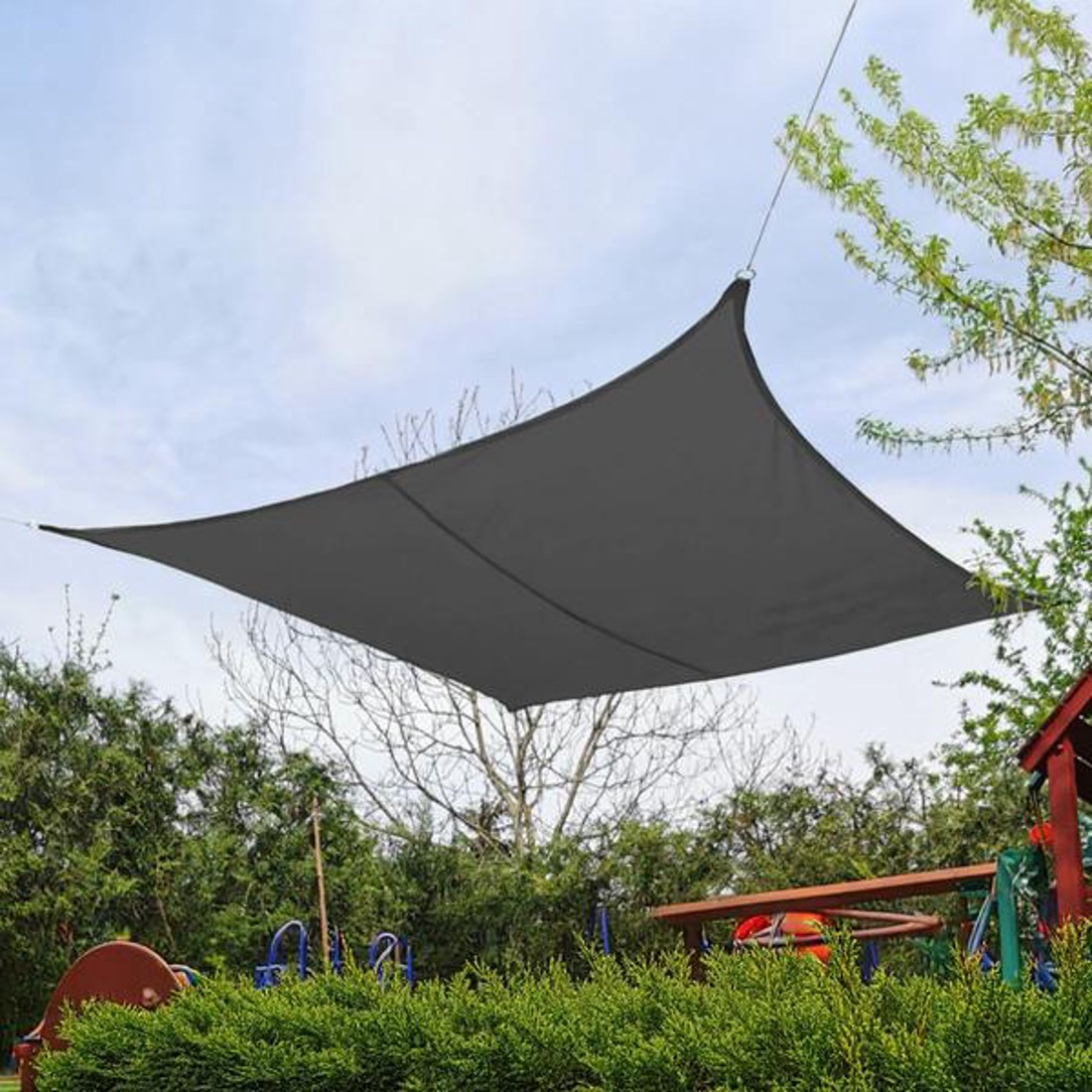 Szürke Óriás Négyzet Napvitorla - otthon & életmód - ház & kert - napvitorla - Meska.hu