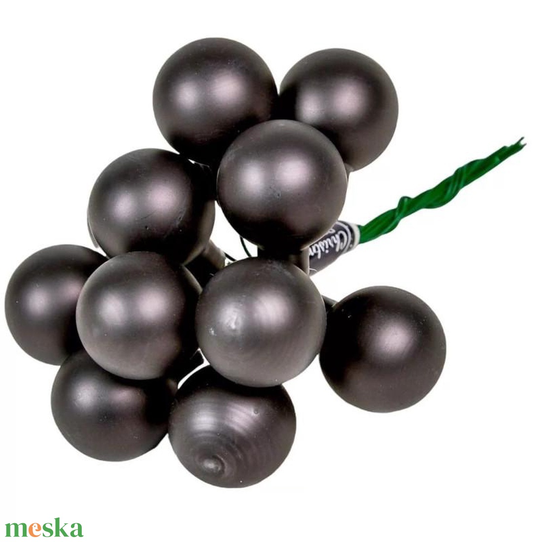 Üveggömb pick 2,5 cm - fekete - matt 12 db - kellékek & szerszámok - dekorációs kellékek - üveggömb pick - Meska.hu Üveggömb pick 2,5 cm - fekete - matt 12 db - kellékek & szerszámok - dekorációs kellékek - üveggömb pick - Meska.hu