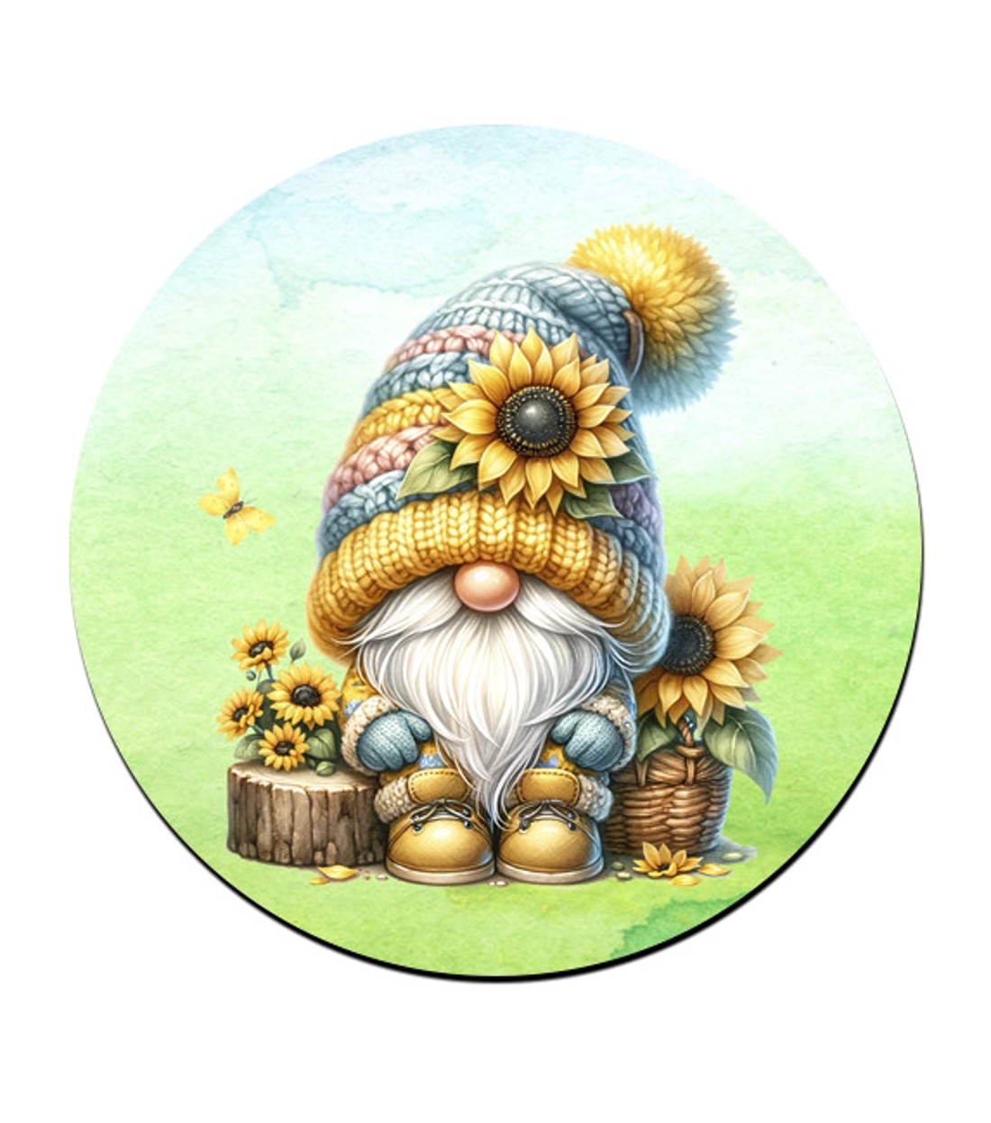 3 db cuki napraforgós manó alátét szett (#68) -  - Meska.hu