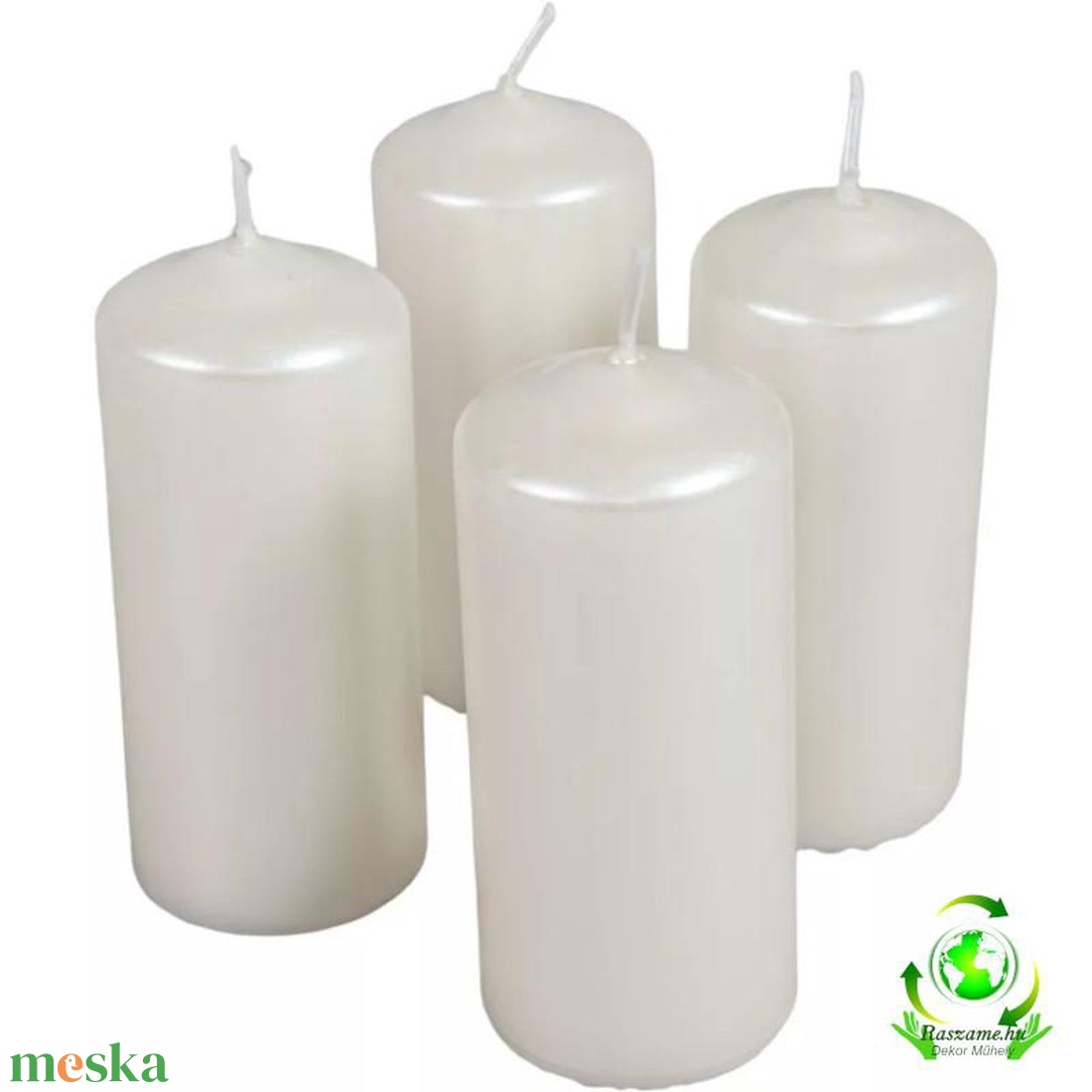 Metál henger gyertya szett 50x120mm - ivory - kellékek & szerszámok - dekorációs kellékek - dekorációs gyertya - Meska.hu Metál henger gyertya szett 50x120mm - ivory - kellékek & szerszámok - dekorációs kellékek - dekorációs gyertya - Meska.hu