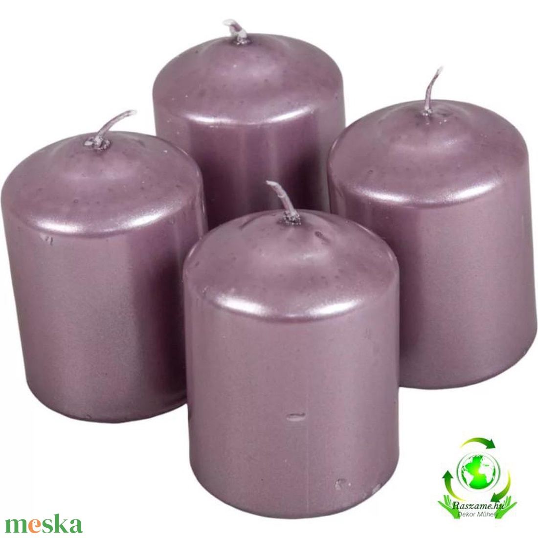 Metál henger gyertya szett 60x80mm - halvány lila - kellékek & szerszámok - dekorációs kellékek - dekorációs gyertya - Meska.hu Metál henger gyertya szett 60x80mm - halvány lila - kellékek & szerszámok - dekorációs kellékek - dekorációs gyertya - Meska.hu