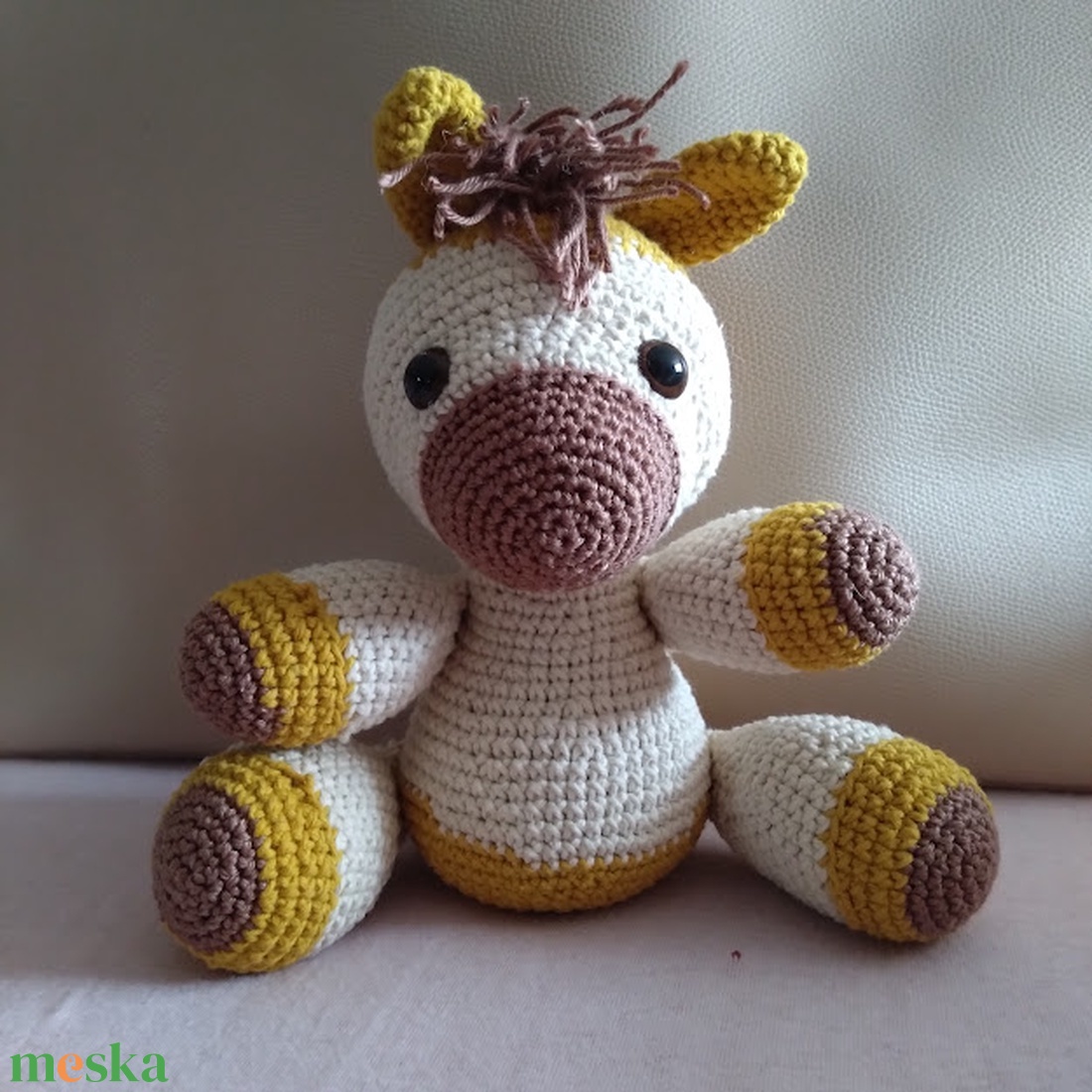 Egyedi póni amigurumi - játék & sport - plüssállat & játékfigura - ló - Meska.hu