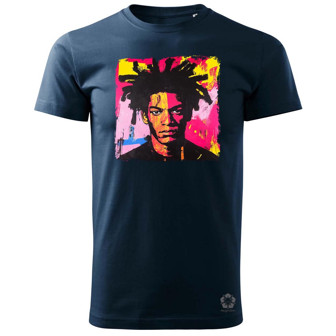 Basquiat pop art v3 férfi póló - ruha & divat - férfi ruha - póló - Meska.hu