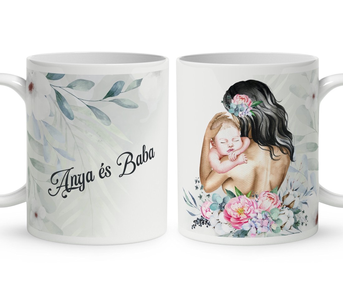 Kérd a neveddel - Pici Babám mintás bögre - otthon & életmód - konyhafelszerelés, tálalás - tálalás - bögre & csésze - Meska.hu