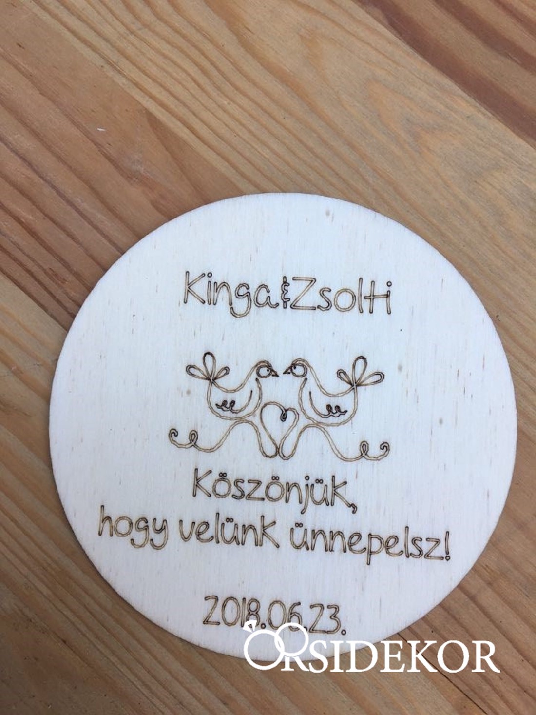 Köszönetajándék fából - poháralátét - esküvő - emlék & ajándék - köszönőajándék - Meska.hu Köszönetajándék fából - poháralátét - esküvő - emlék & ajándék - köszönőajándék - Meska.hu
