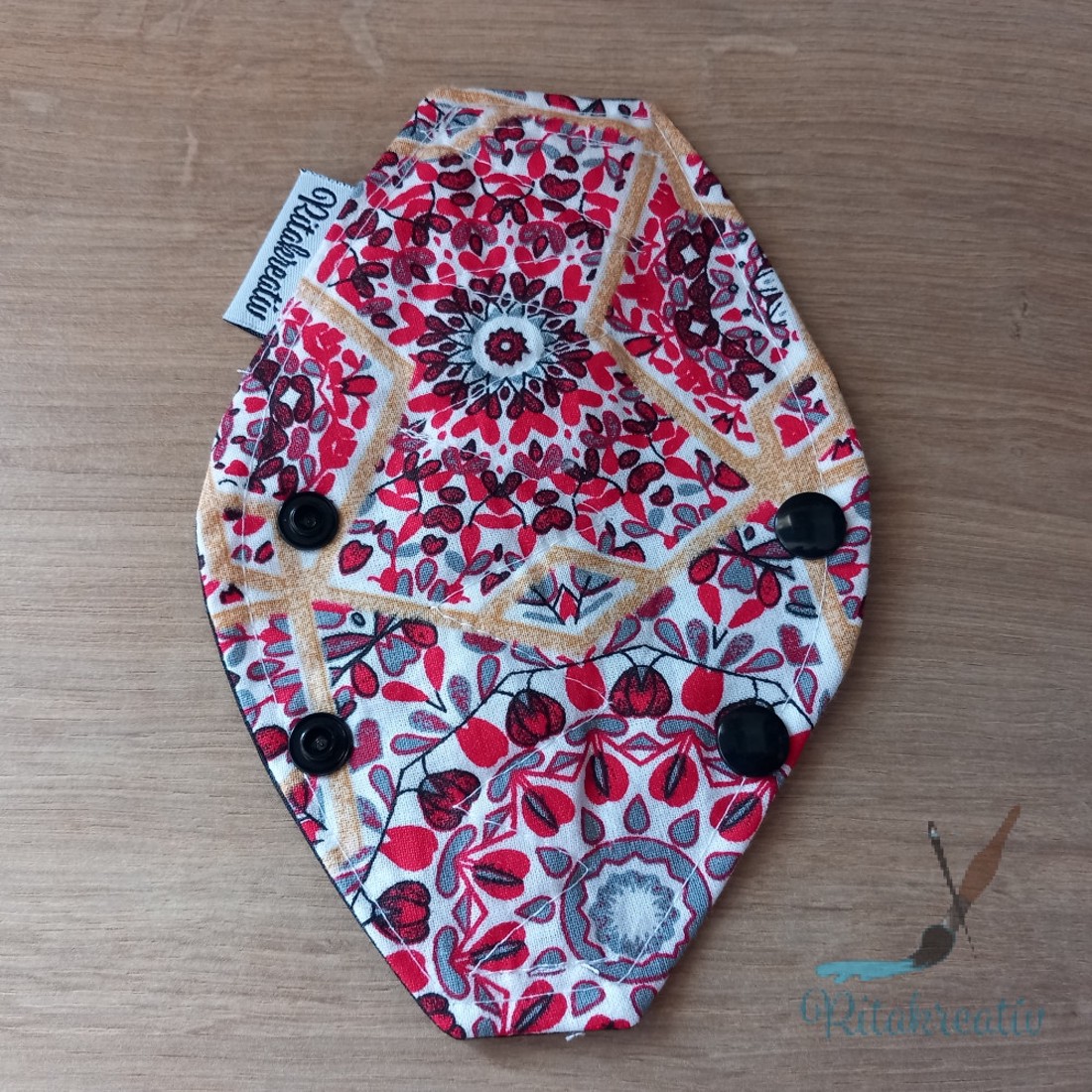 Mandala tanga mosható betét 18cm - eü - szépségápolás - intim higiénia - intimbetét - Meska.hu