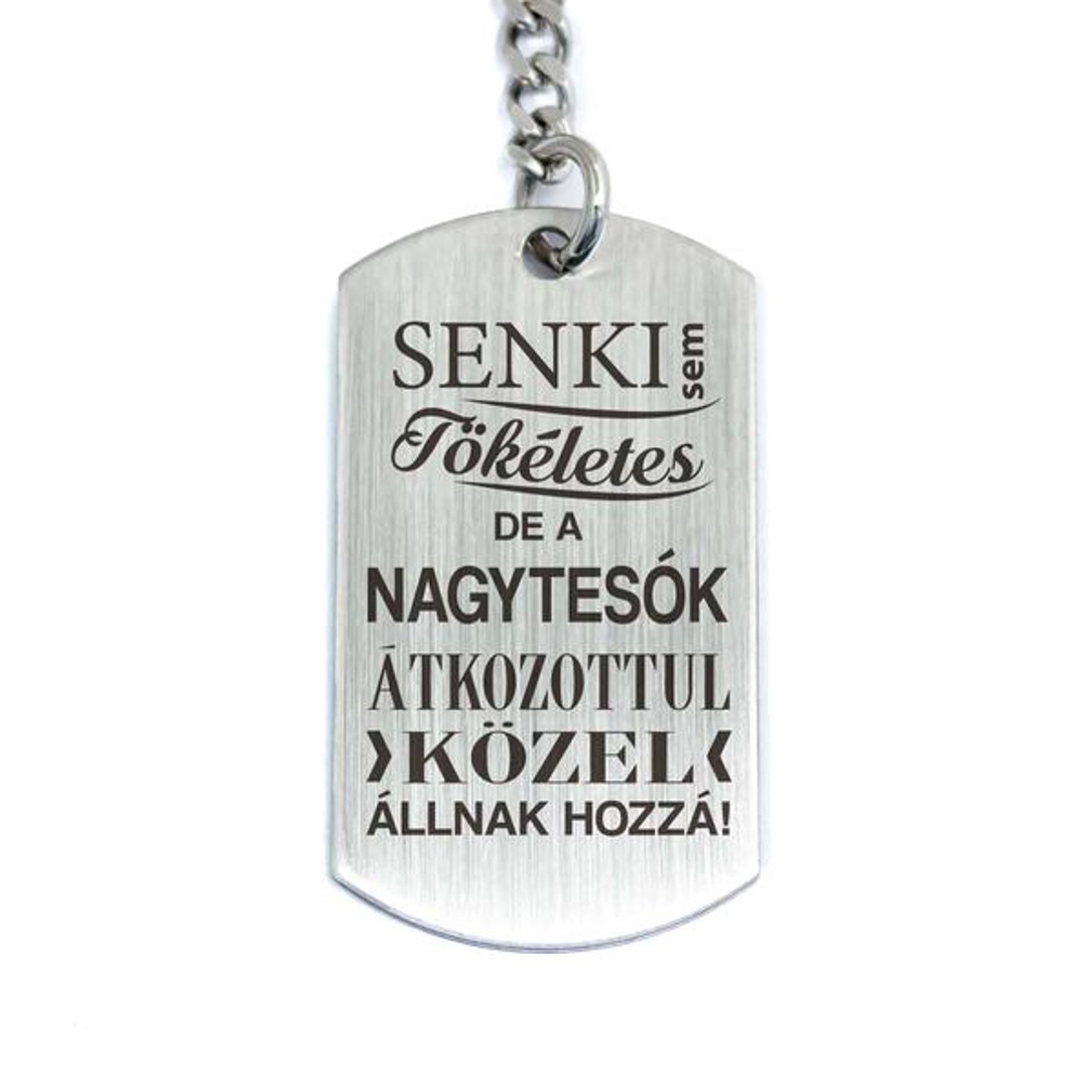 Senki sem tökéletes de a nagytesók acél medálos kulcstartó - táska & tok - kulcstartó & táskadísz - kulcstartó - Meska.hu Senki sem tökéletes de a nagytesók acél medálos kulcstartó - táska & tok - kulcstartó & táskadísz - kulcstartó - Meska.hu