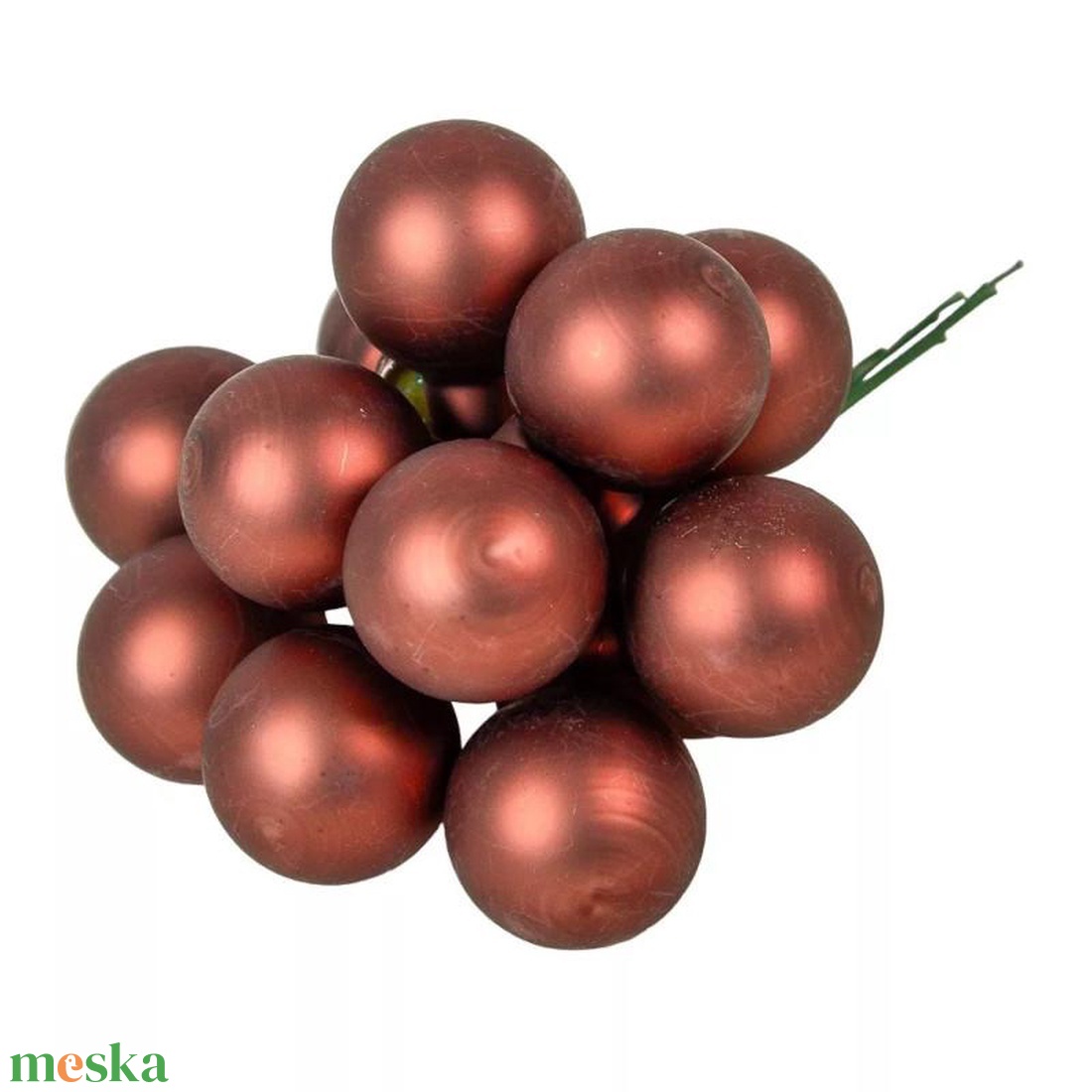 Üveggömb pick 2,5 cm - sötétbarna - matt 12 db - kellékek & szerszámok - dekorációs kellékek - üveggömb pick - Meska.hu Üveggömb pick 2,5 cm - sötétbarna - matt 12 db - kellékek & szerszámok - dekorációs kellékek - üveggömb pick - Meska.hu