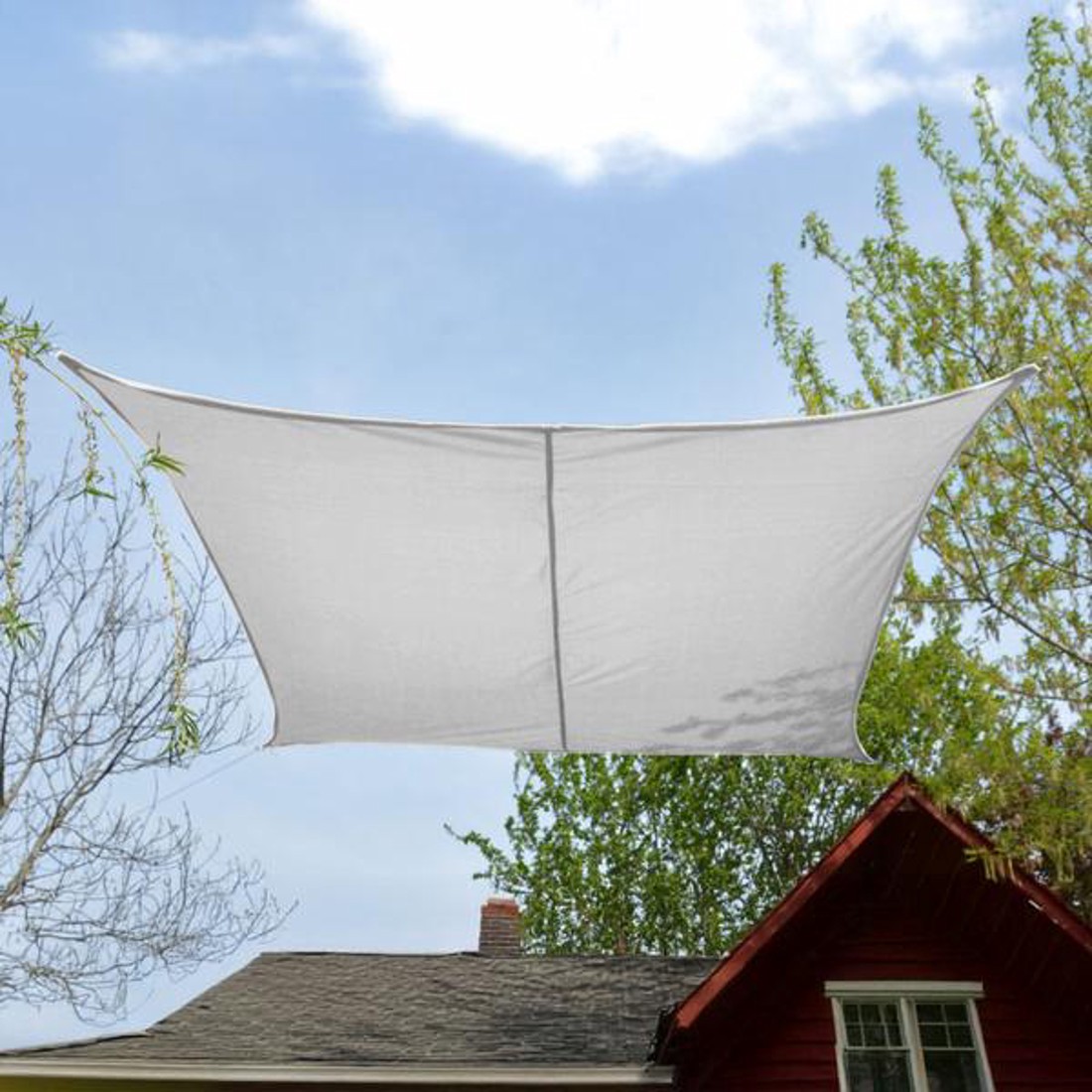 Fehér Négyzet Napvitorla -  - Meska.hu