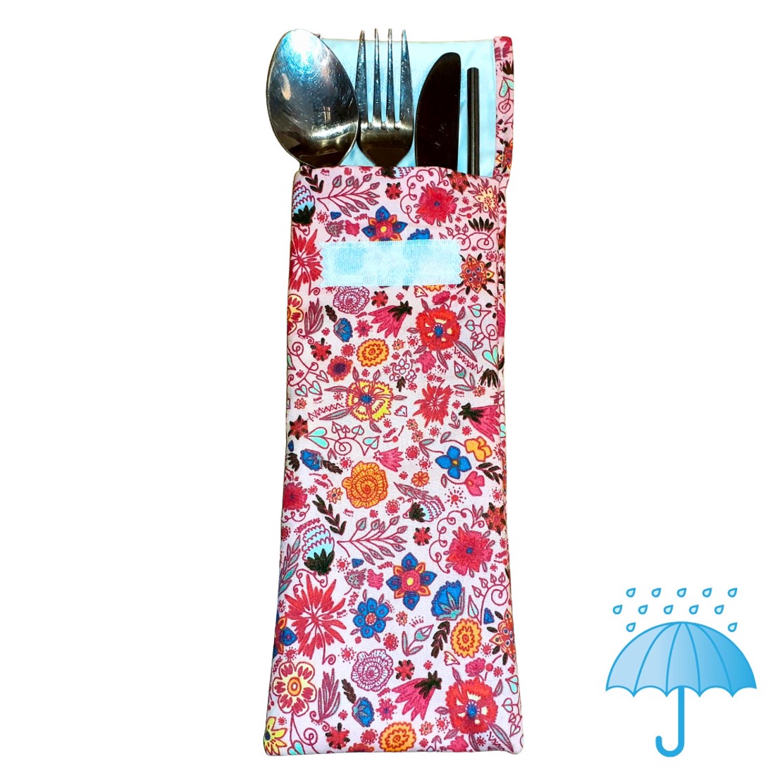 Mesevirág evőeszköztartó - táska & tok - uzsonna- & ebéd tartó - evőeszköz tartó - Meska.hu