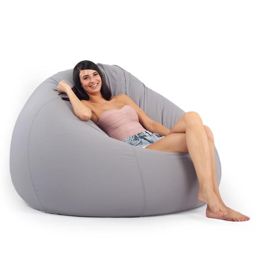 Szürke Grandiózus Babzsákfotel -  - Meska.hu