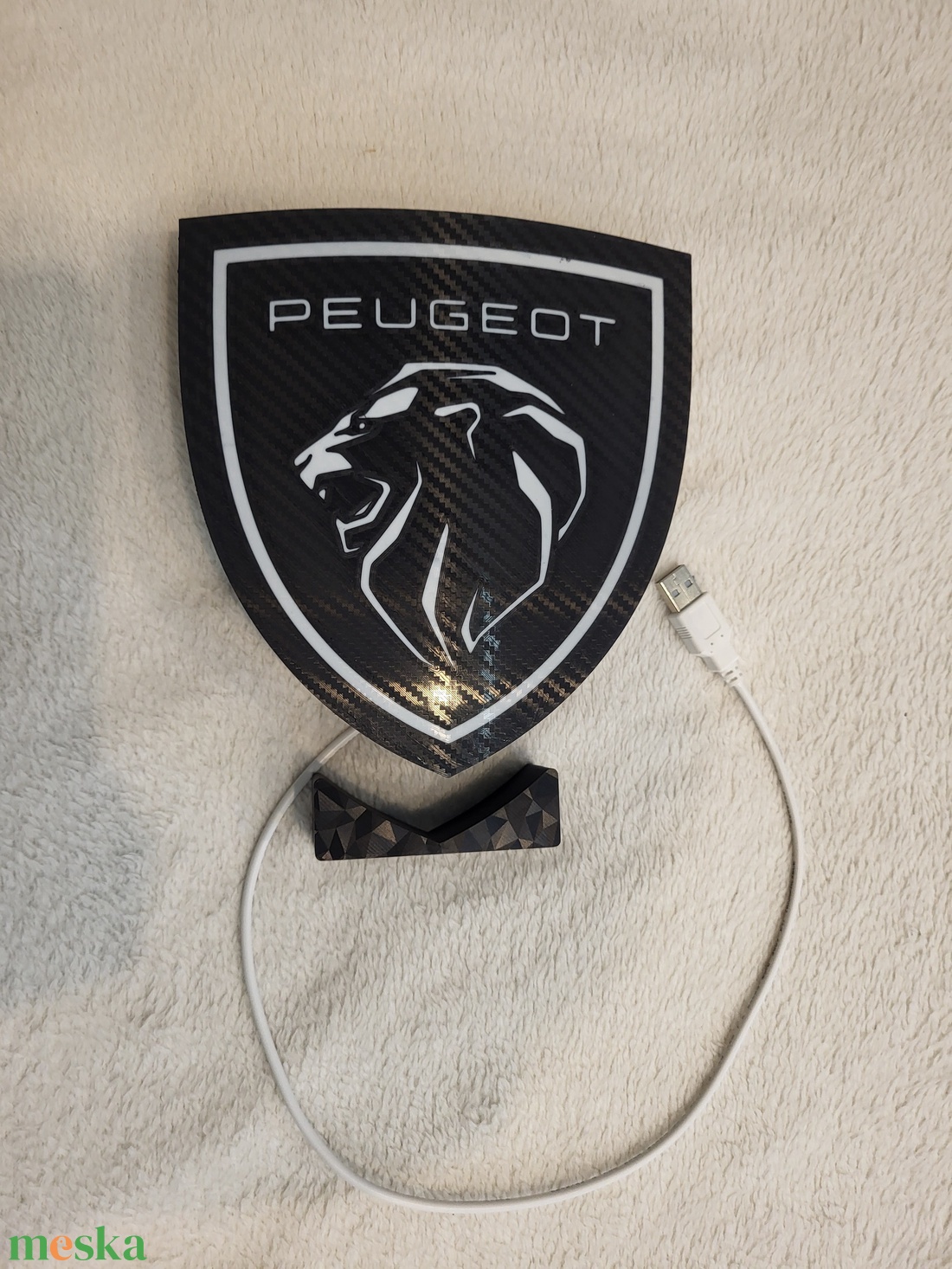 Peugeot dekor lmpa - otthon & életmód - dekoráció - dísztárgy - Meska.hu