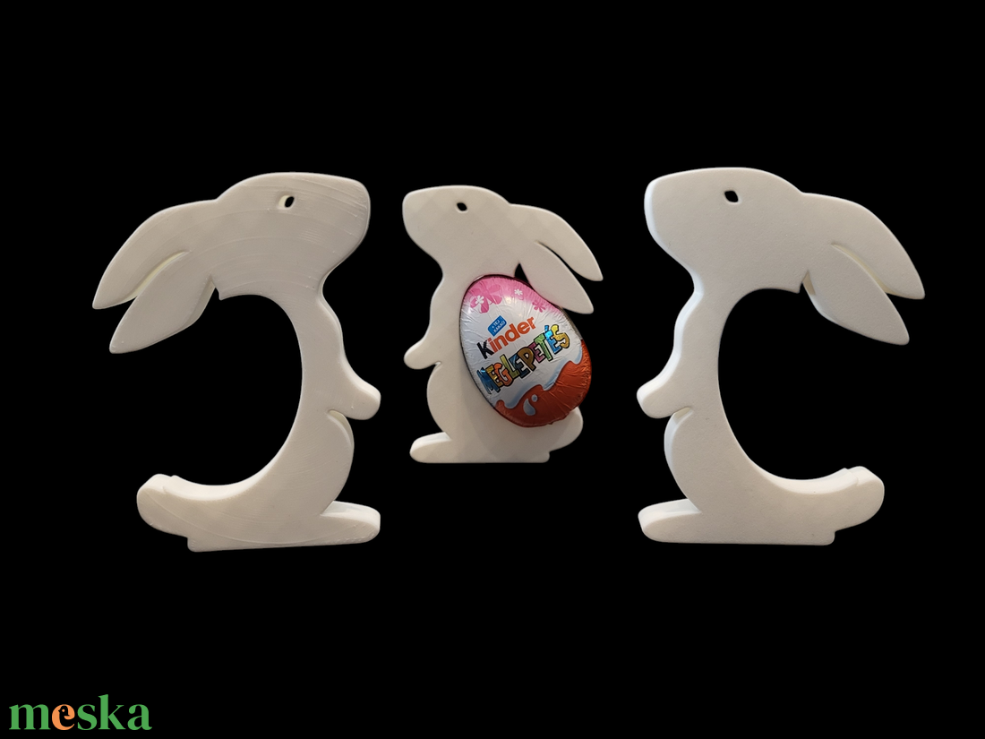 Kinder tojás tartó nyuszik - otthon & életmód - dekoráció - asztal és polc dekoráció - asztaldísz - Meska.hu