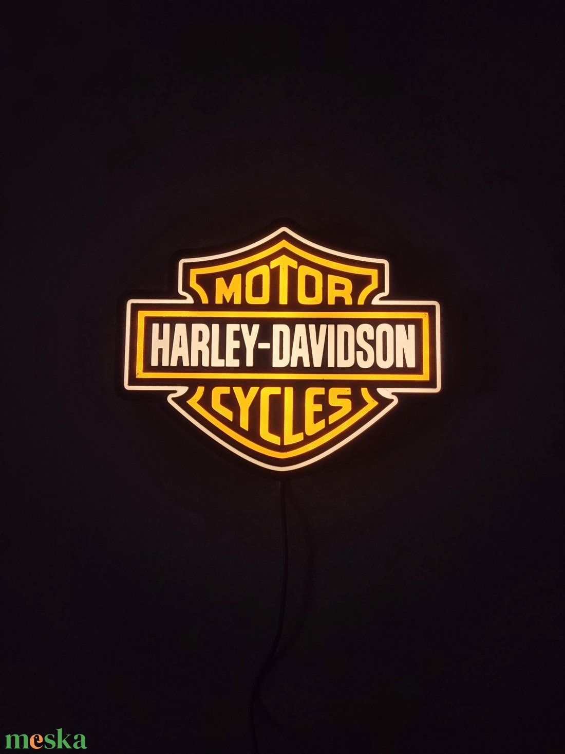 Harley-Davidson vilgító dekorció - otthon & életmód - dekoráció - dísztárgy - Meska.hu Harley-Davidson vilgító dekorció - otthon & életmód - dekoráció - dísztárgy - Meska.hu