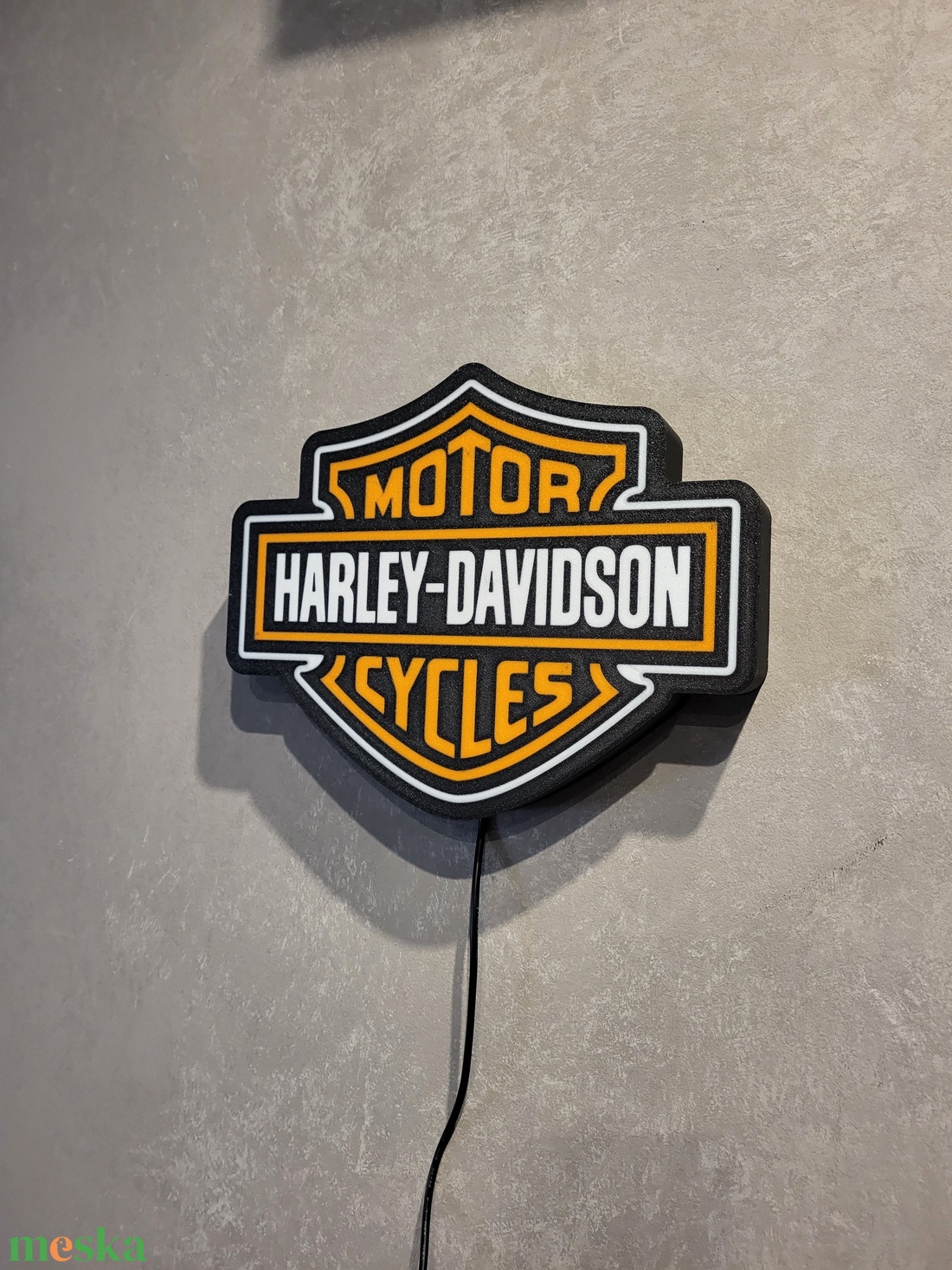 Harley-Davidson vilgító dekorció - otthon & életmód - dekoráció - dísztárgy - Meska.hu Harley-Davidson vilgító dekorció - otthon & életmód - dekoráció - dísztárgy - Meska.hu