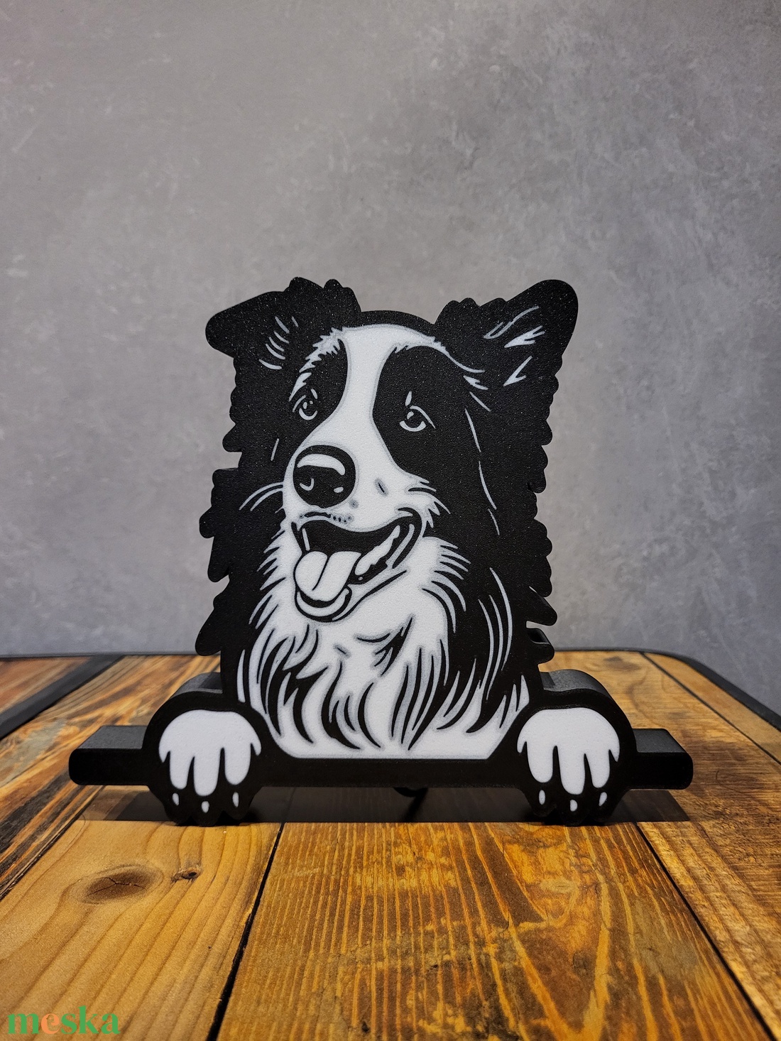 Border collie vilgító dekorció - otthon & életmód - dekoráció - dísztárgy - Meska.hu Border collie vilgító dekorció - otthon & életmód - dekoráció - dísztárgy - Meska.hu