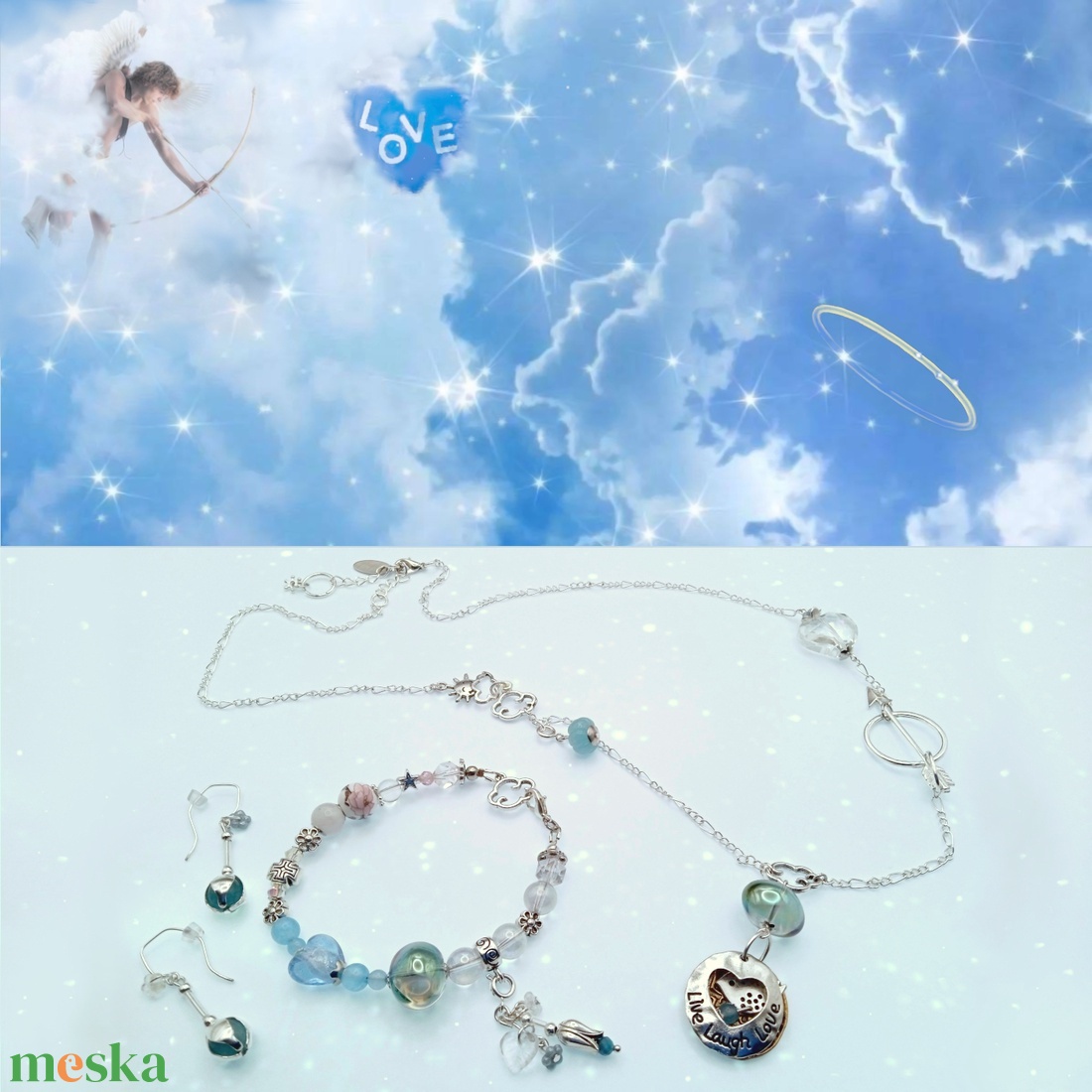 ' Be my Valentine ' ékszerszett - ékszer - ékszerszett - Meska.hu