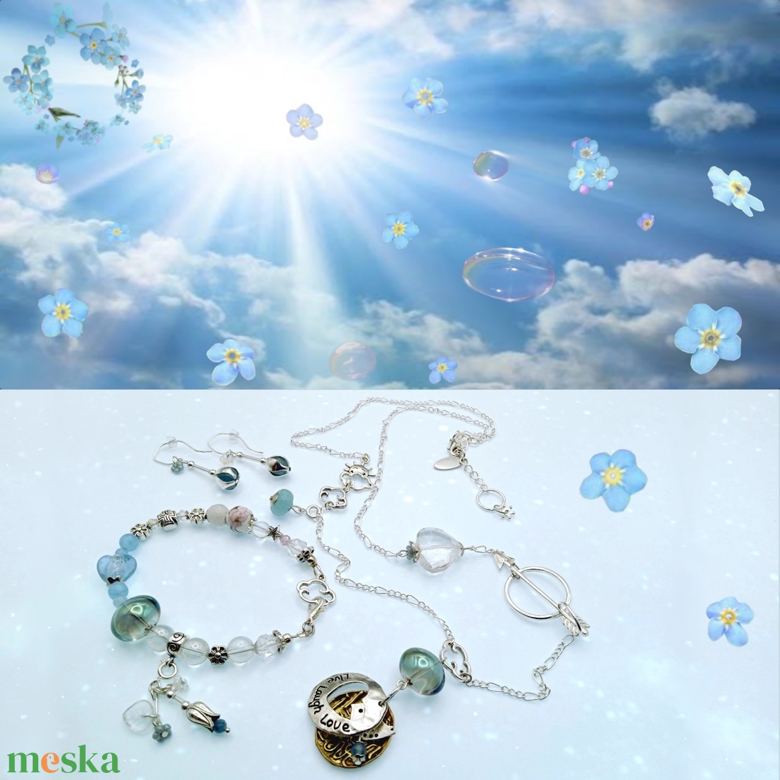 ' Be my Valentine ' ékszerszett - ékszer - ékszerszett - Meska.hu