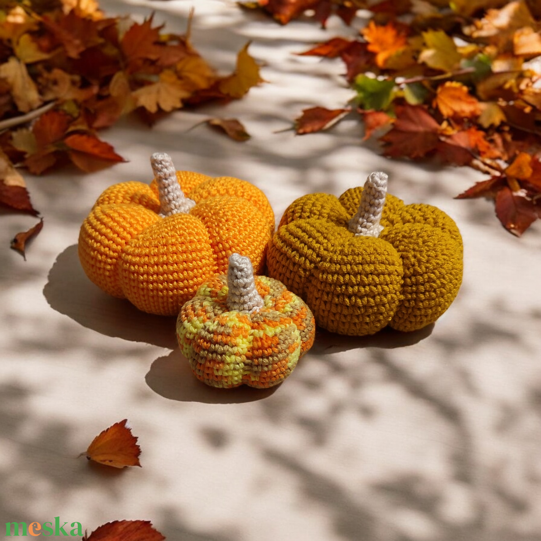 Pumpkin horgolt sütőtök szett - otthon & életmód - dekoráció - halloween - halloweeni dekoráció - Meska.hu Pumpkin horgolt sütőtök szett - otthon & életmód - dekoráció - halloween - halloweeni dekoráció - Meska.hu