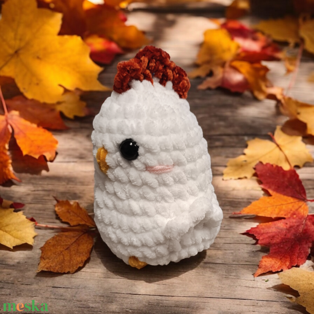 Chicken amigurumi figura - játék & sport - plüssállat & játékfigura - madár - Meska.hu Chicken amigurumi figura - játék & sport - plüssállat & játékfigura - madár - Meska.hu