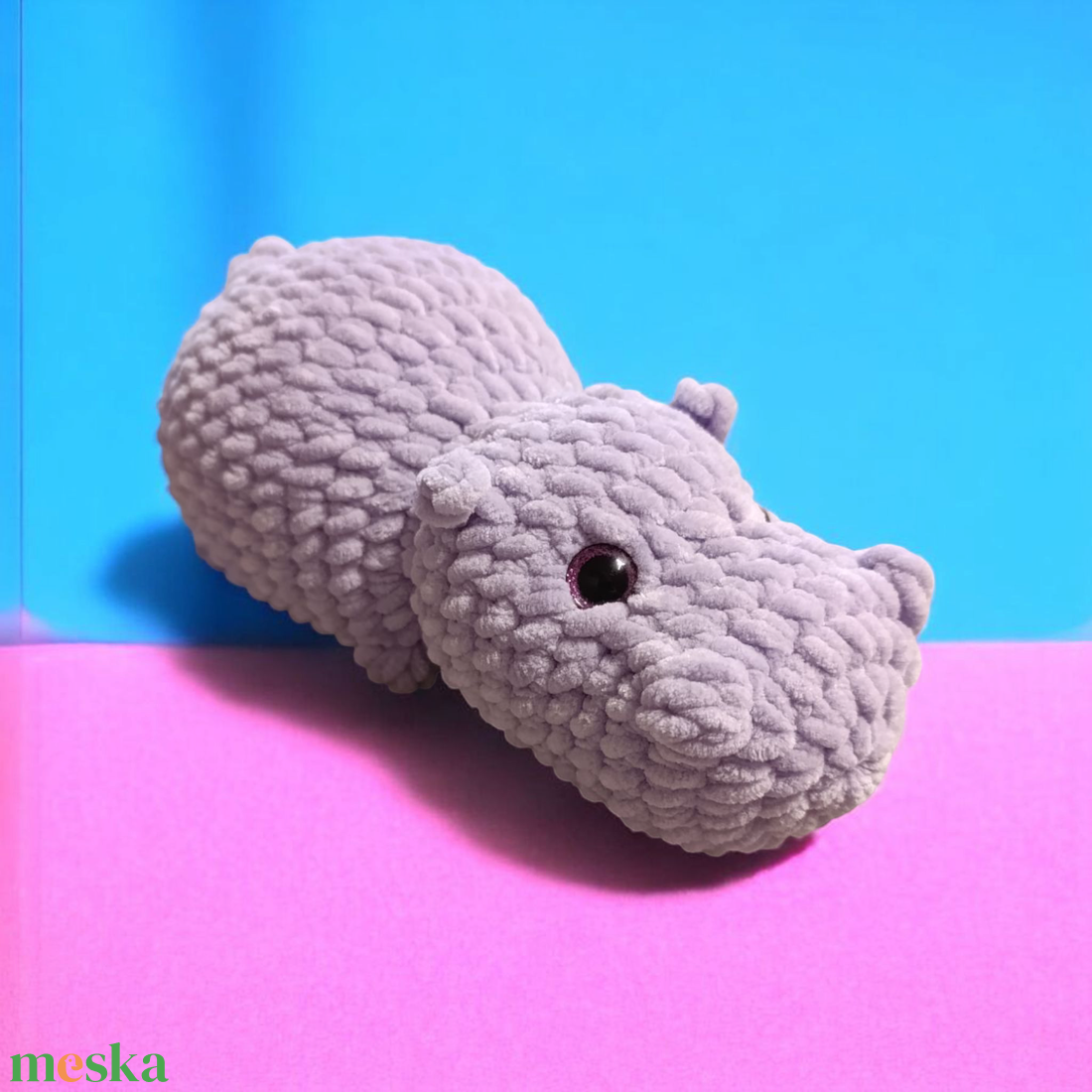 Hippo horgolt víziló - játék & sport - plüssállat & játékfigura - más figura - Meska.hu Hippo horgolt víziló - játék & sport - plüssállat & játékfigura - más figura - Meska.hu