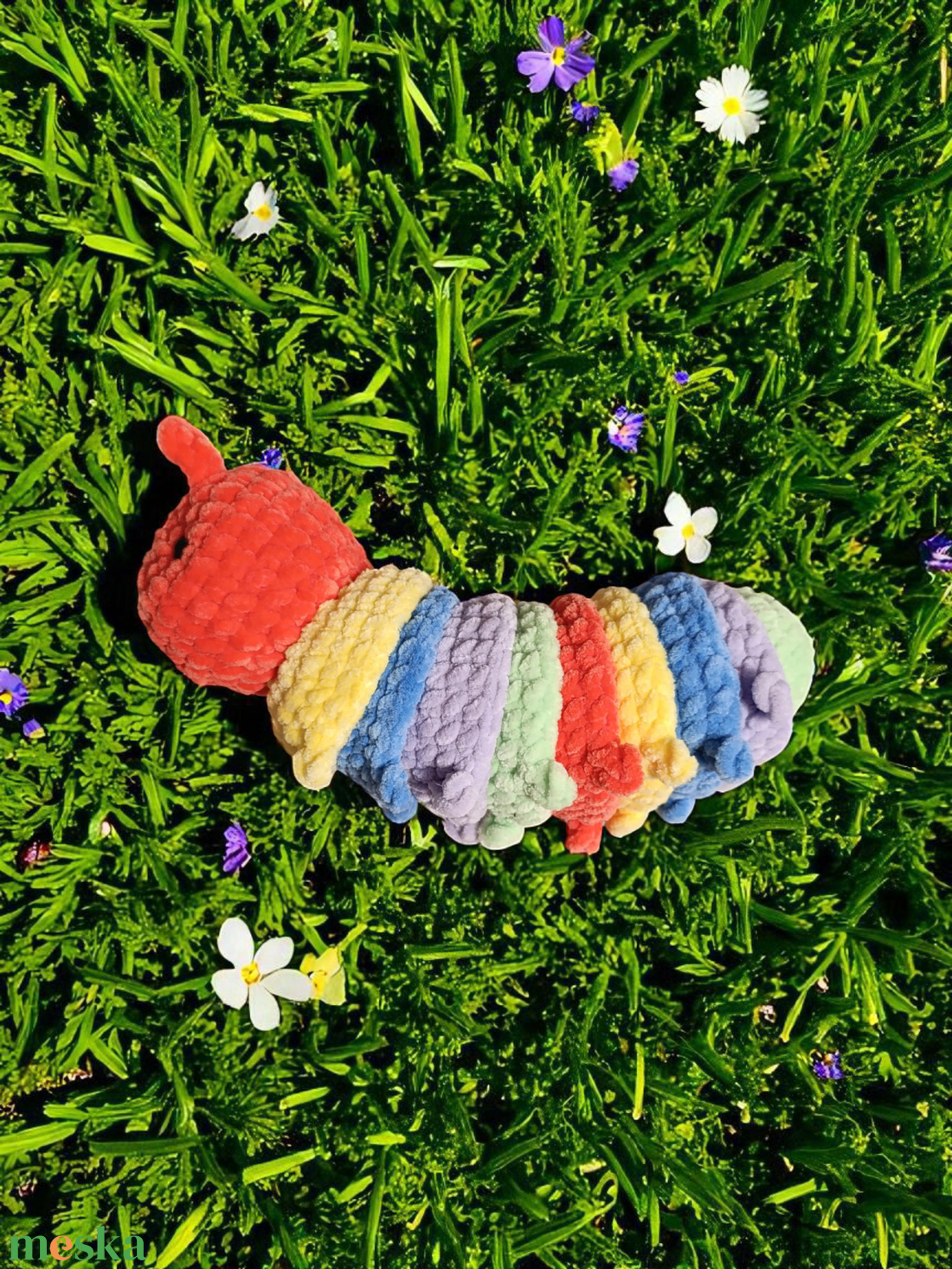 Hernyó amigurumi figura - játék & sport - plüssállat & játékfigura - más figura - Meska.hu Hernyó amigurumi figura - játék & sport - plüssállat & játékfigura - más figura - Meska.hu