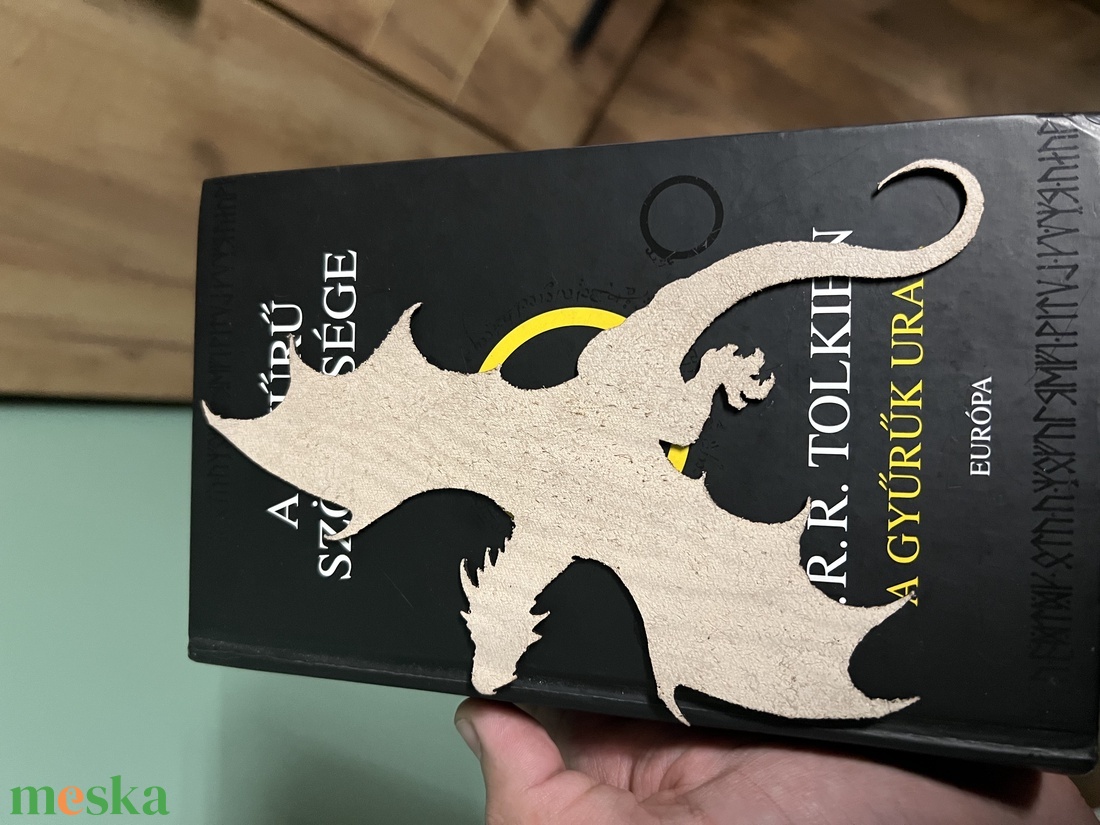 Bőr sárkány könyvjelző - könyv & zene - könyvjelző - Meska.hu