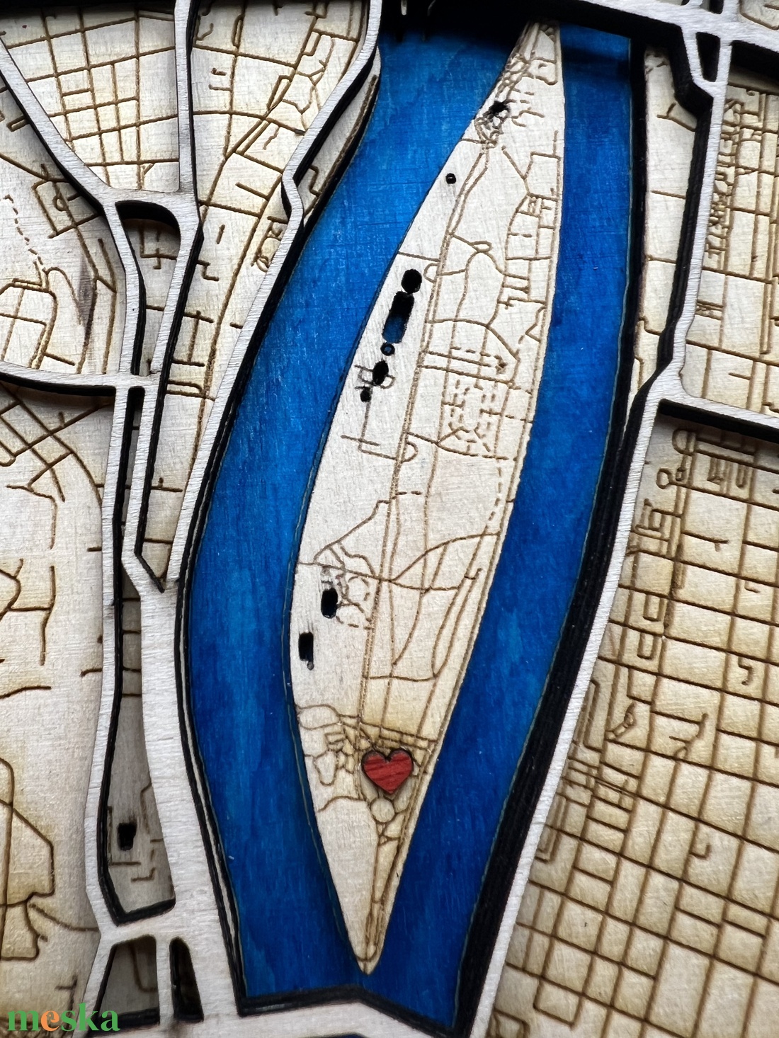 Fontos pillanatok térképe - otthon & életmód - dekoráció - fali és függő dekoráció - falra akasztható dekor - Meska.hu