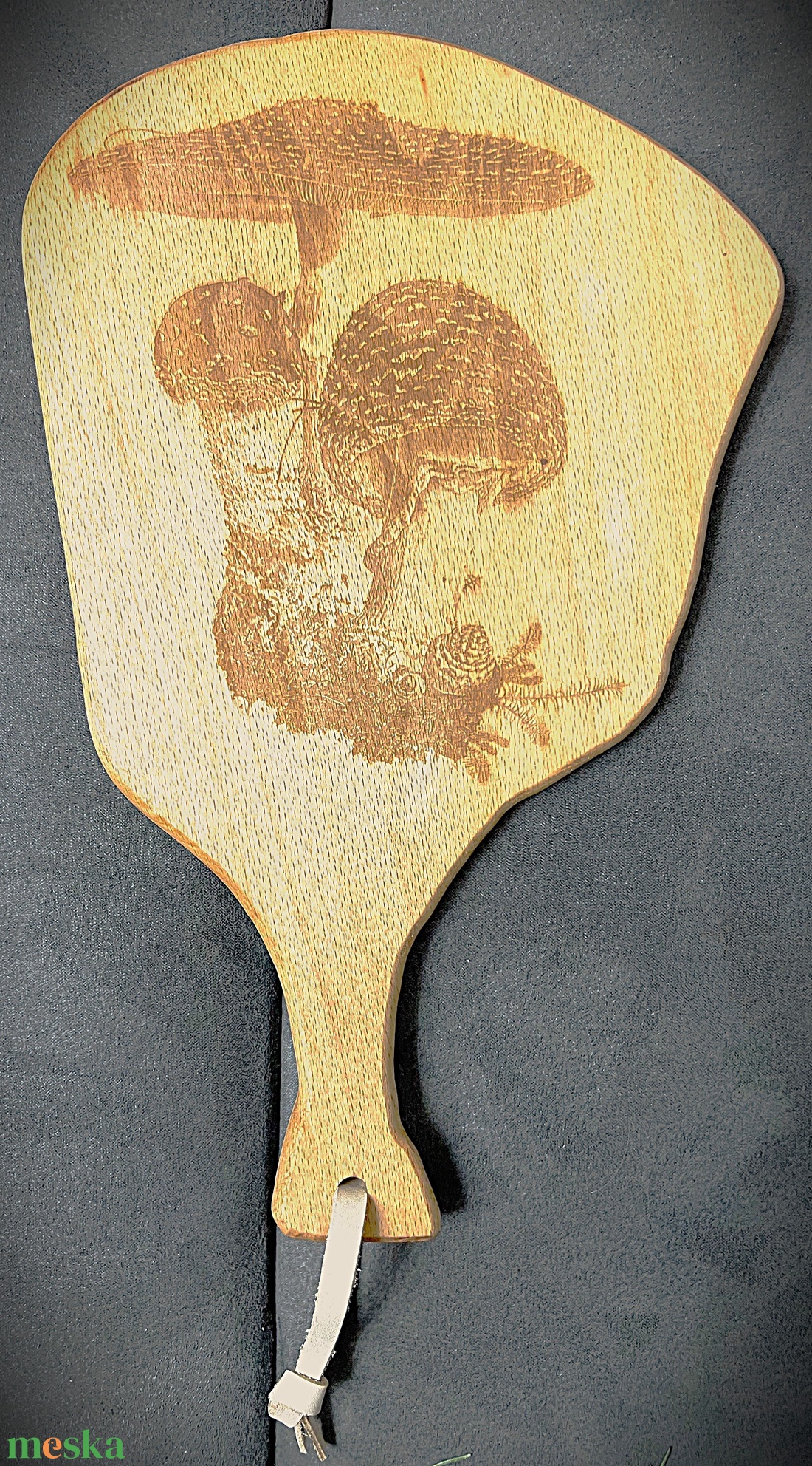 Szalonnázó vágódeszka egyedi gravírozással - otthon & életmód - konyhafelszerelés, tálalás - sütés, főzés - vágódeszka - Meska.hu