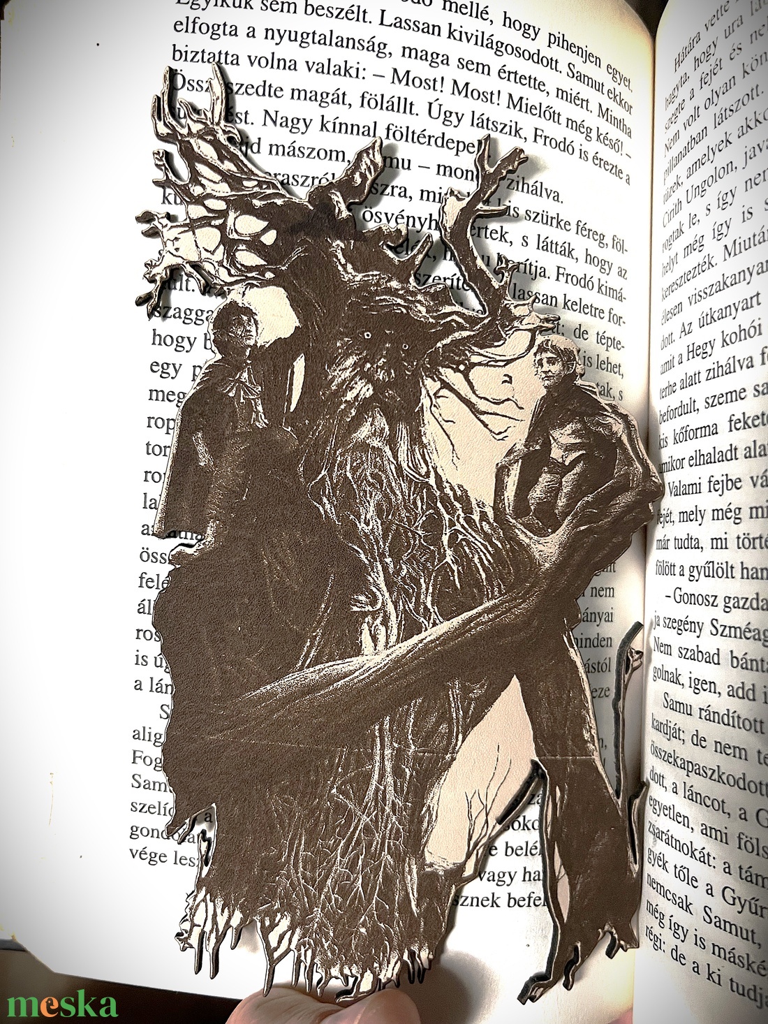 Bőr Szilszakáll (A gyűrűk ura) könyvjelző - könyv & zene - könyvjelző - Meska.hu