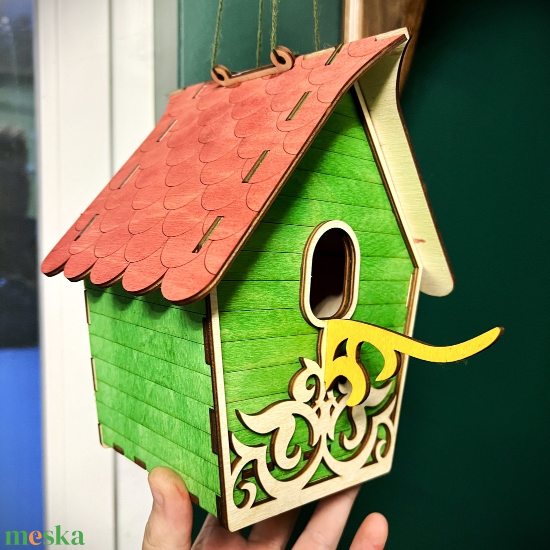Mesebeli madárház - madárodú - otthon & életmód - ház & kert - madáretető & itató - Meska.hu