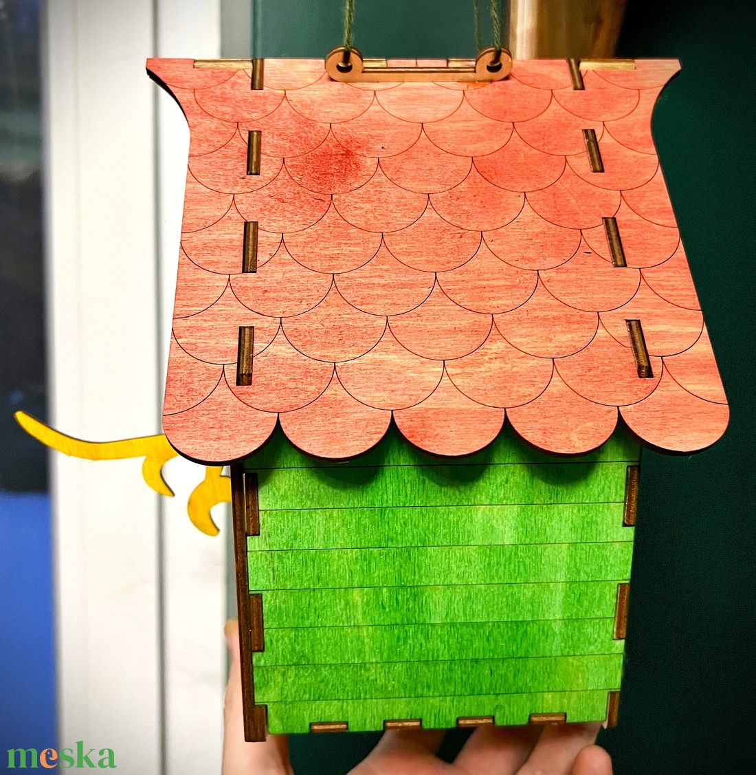 Mesebeli madárház - madárodú - otthon & életmód - ház & kert - madáretető & itató - Meska.hu