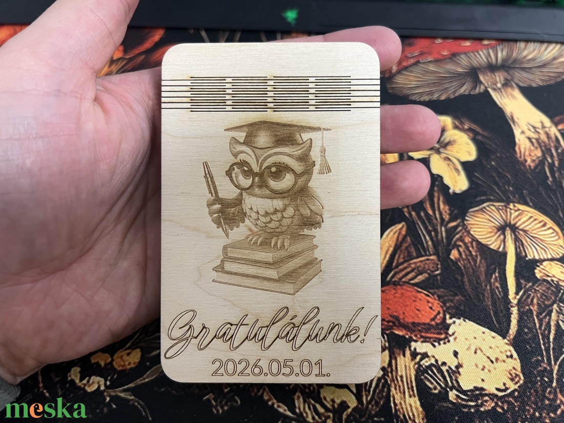 Pénzátadó boríték fából - otthon & életmód - papír, írószer - ajándékozás kellékei - pénzátadó doboz - Meska.hu